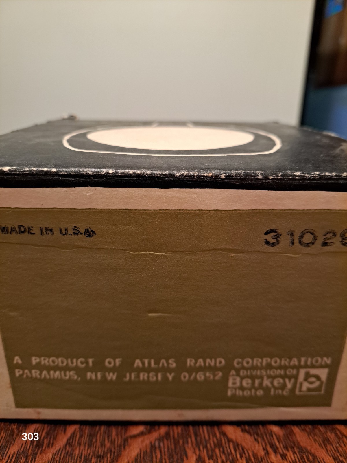 Atlas Warner Super 8 Sealed Beam Movie Light Model 855 w/ Box