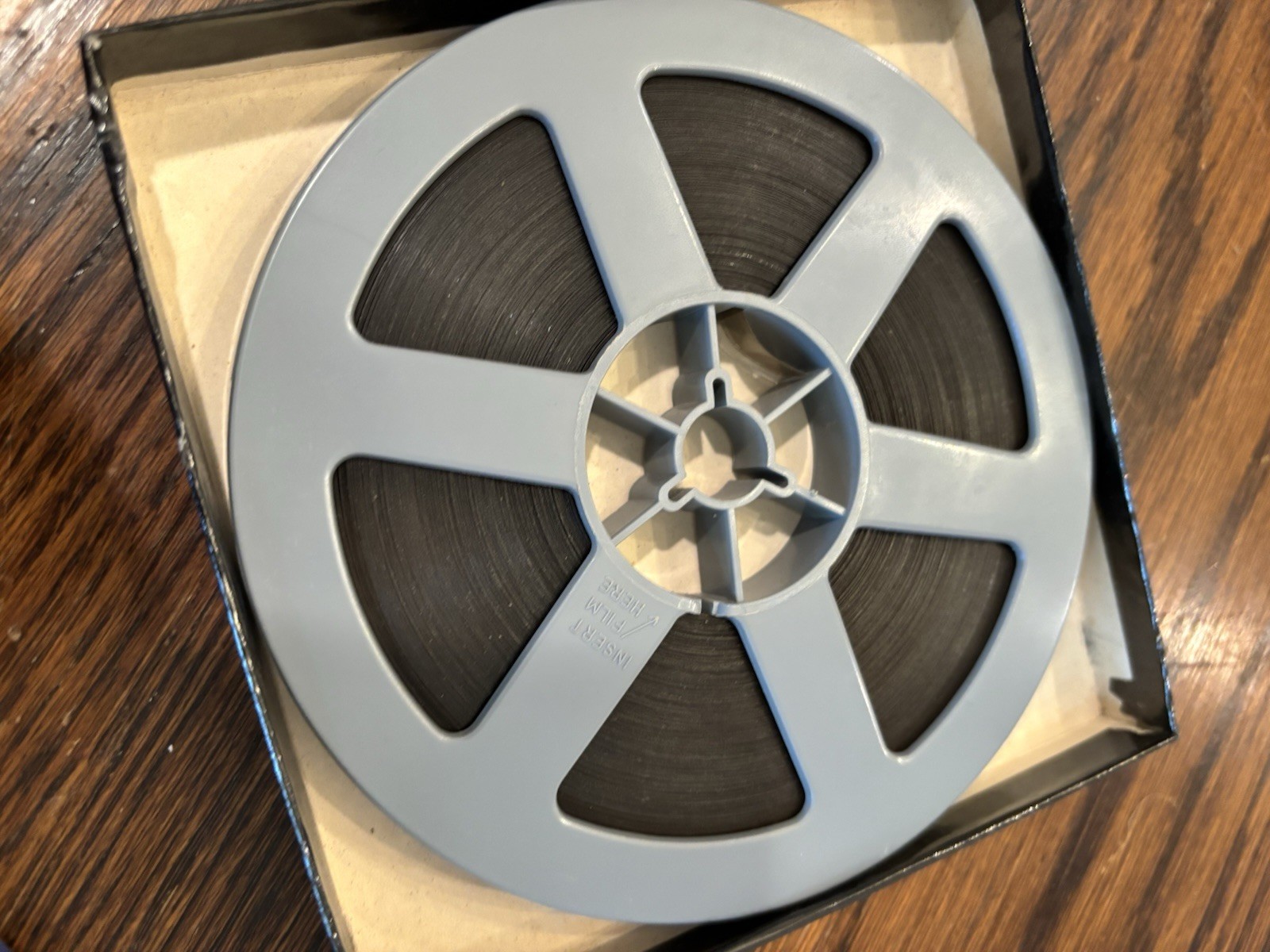 Lot Of 7) Vintage Dual 8MM Reel to Reel w/ Metal Case Topps Kmart Focal 5″