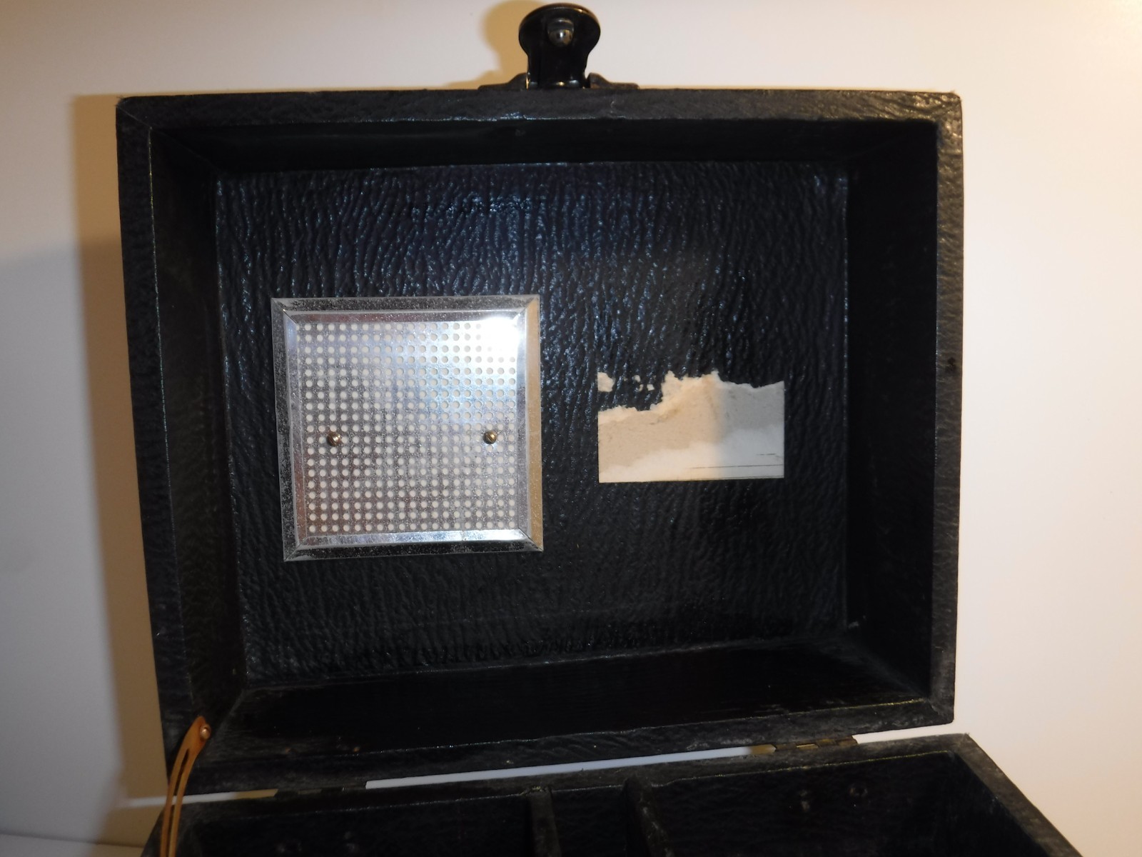 Vintage Film Reel Storage Box Case Holder