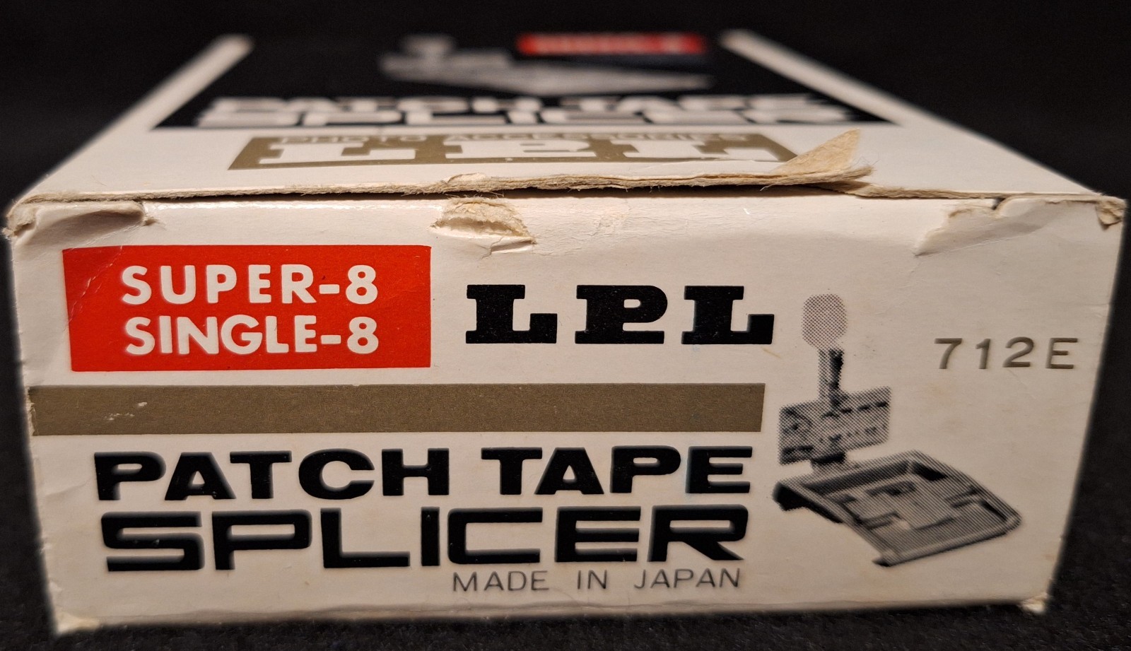 Vintage LPL 712E Patch Tape Splicer, Super 8 Single 8- Excellent Condition