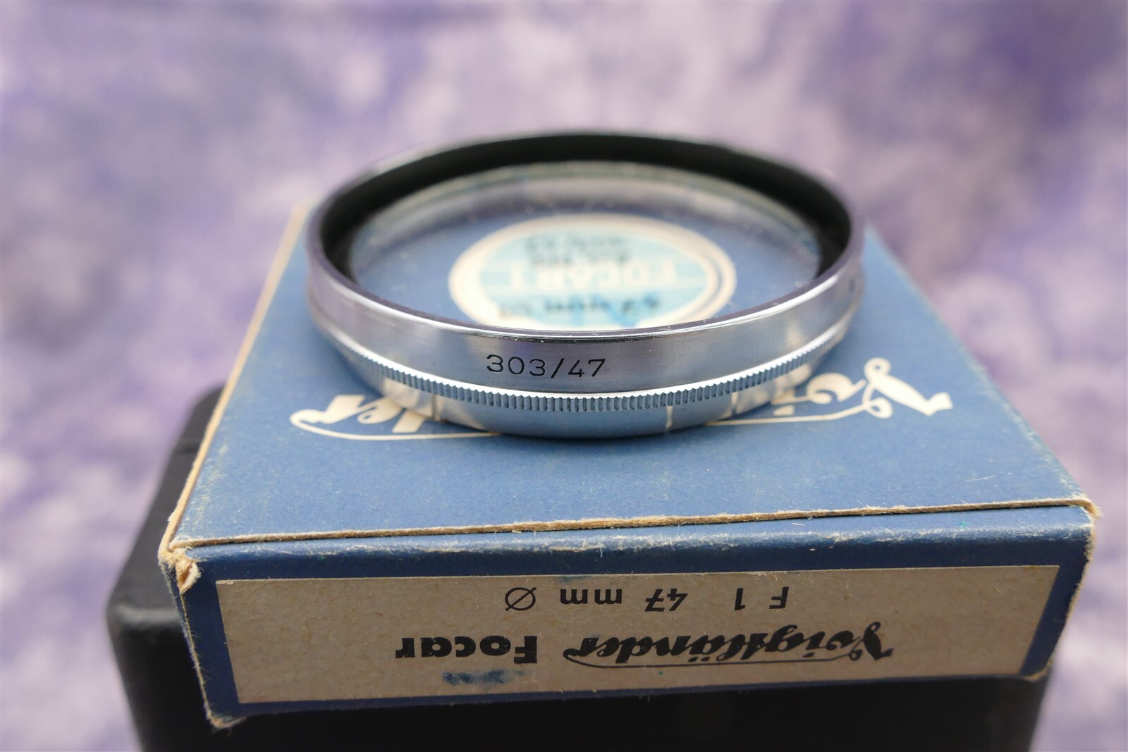 Voigtlander Focar 1 303/47 47mm Slip on Close-Up Filter With Case in the Box
