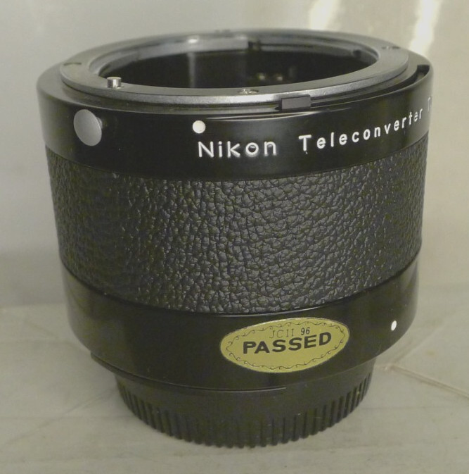 Nikon TC-200 2X Teleconverter +1 End Cap – Made in Japan
