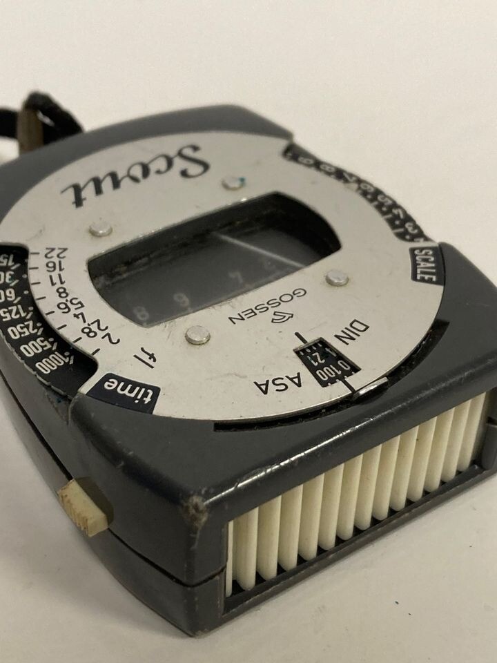 Vintage Camera Light Meter Gossen Scout West Germany