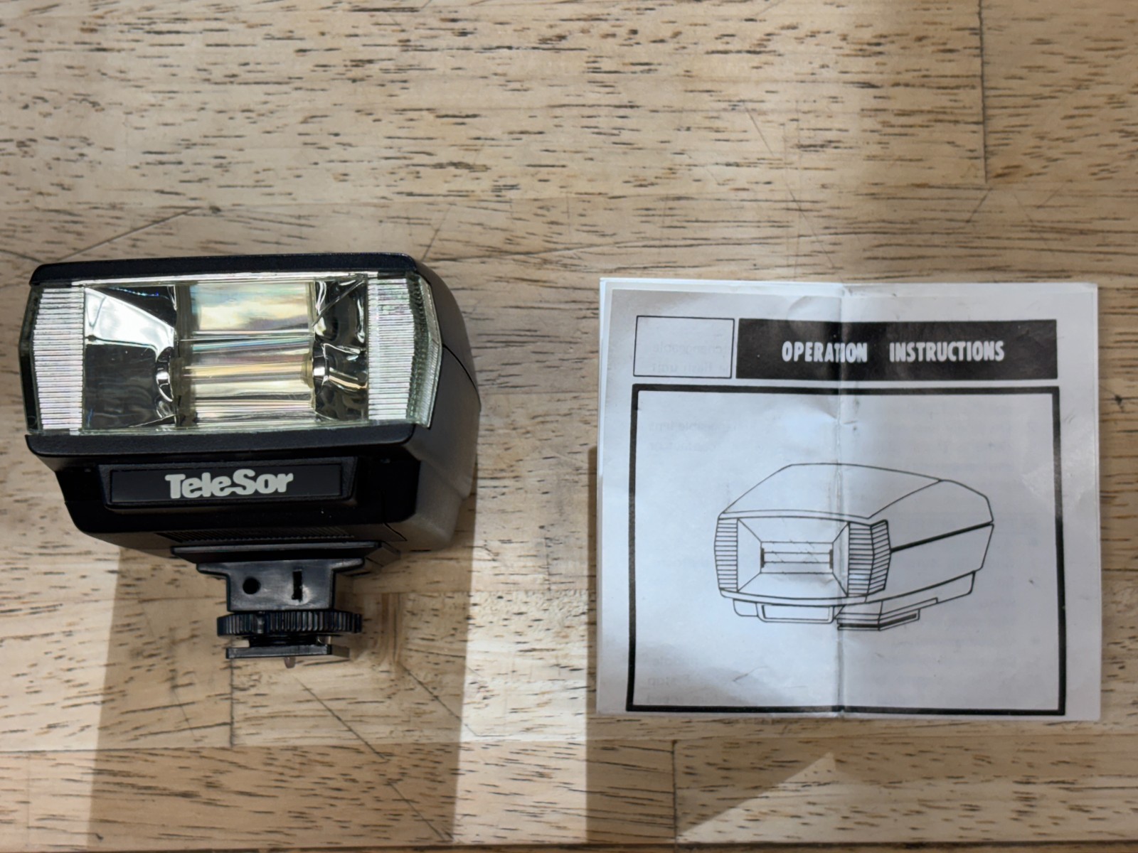 TeleSor – Model 172 – Electronic Flash – w/Box & Instructions – Vintage