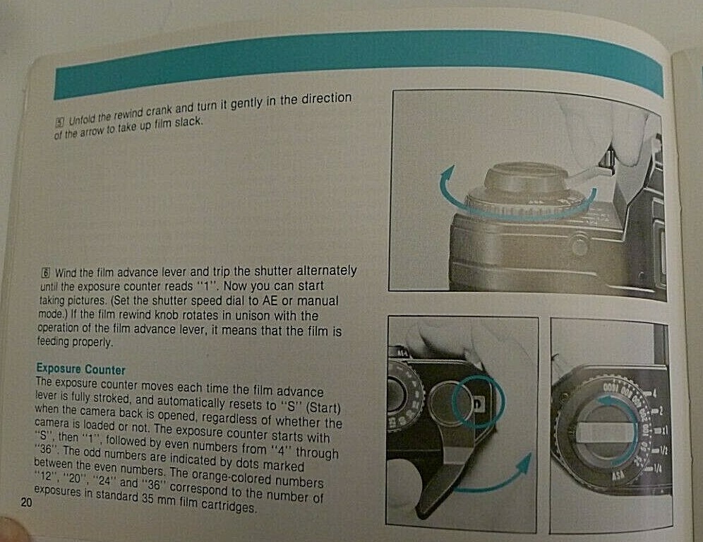 Yashica FX-D Quartz 35mm Camera Instruction Product User Manual – Original