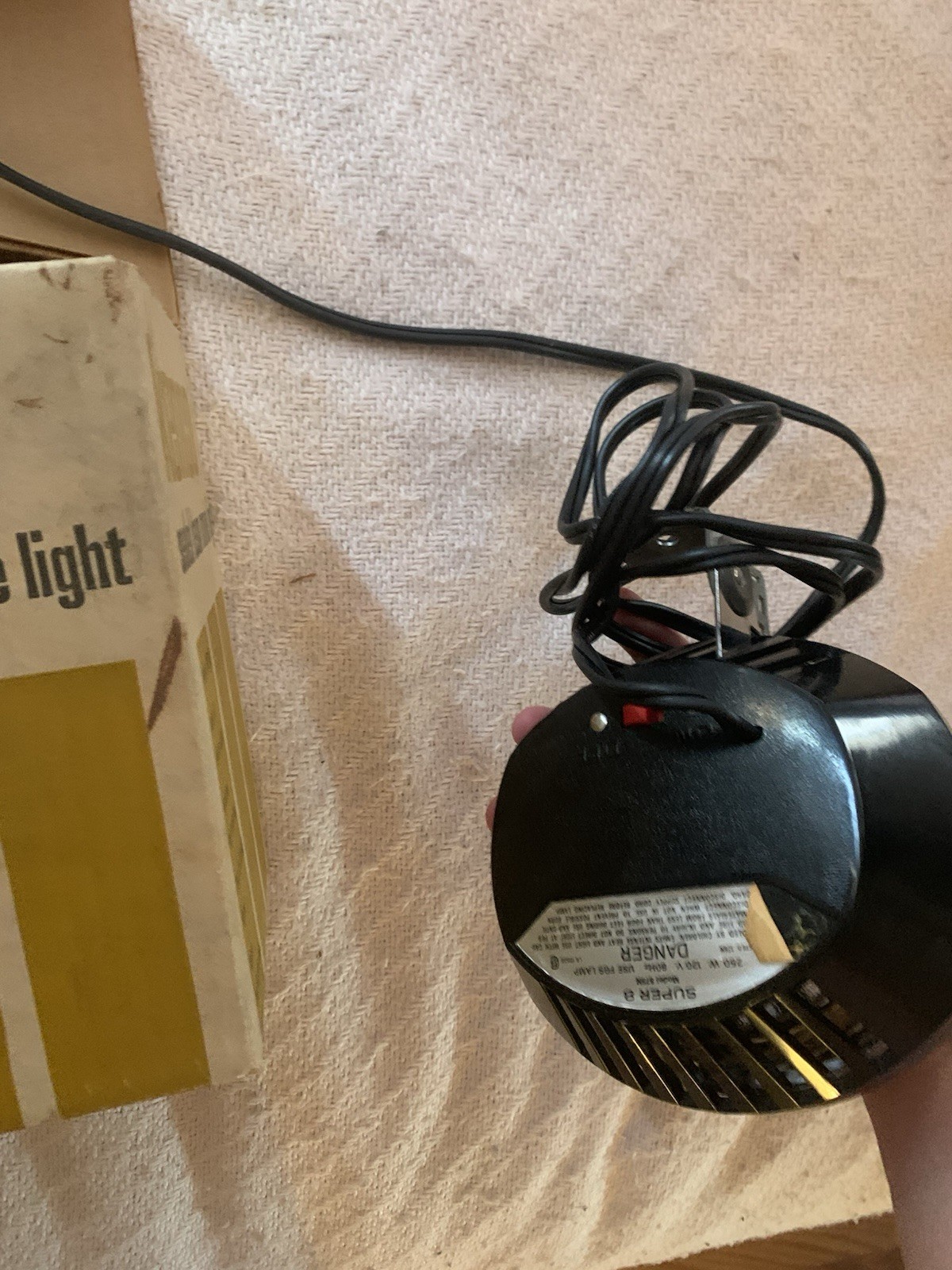 Vintage Kenco 875-N Super 8 Sealed Beam Movie Light