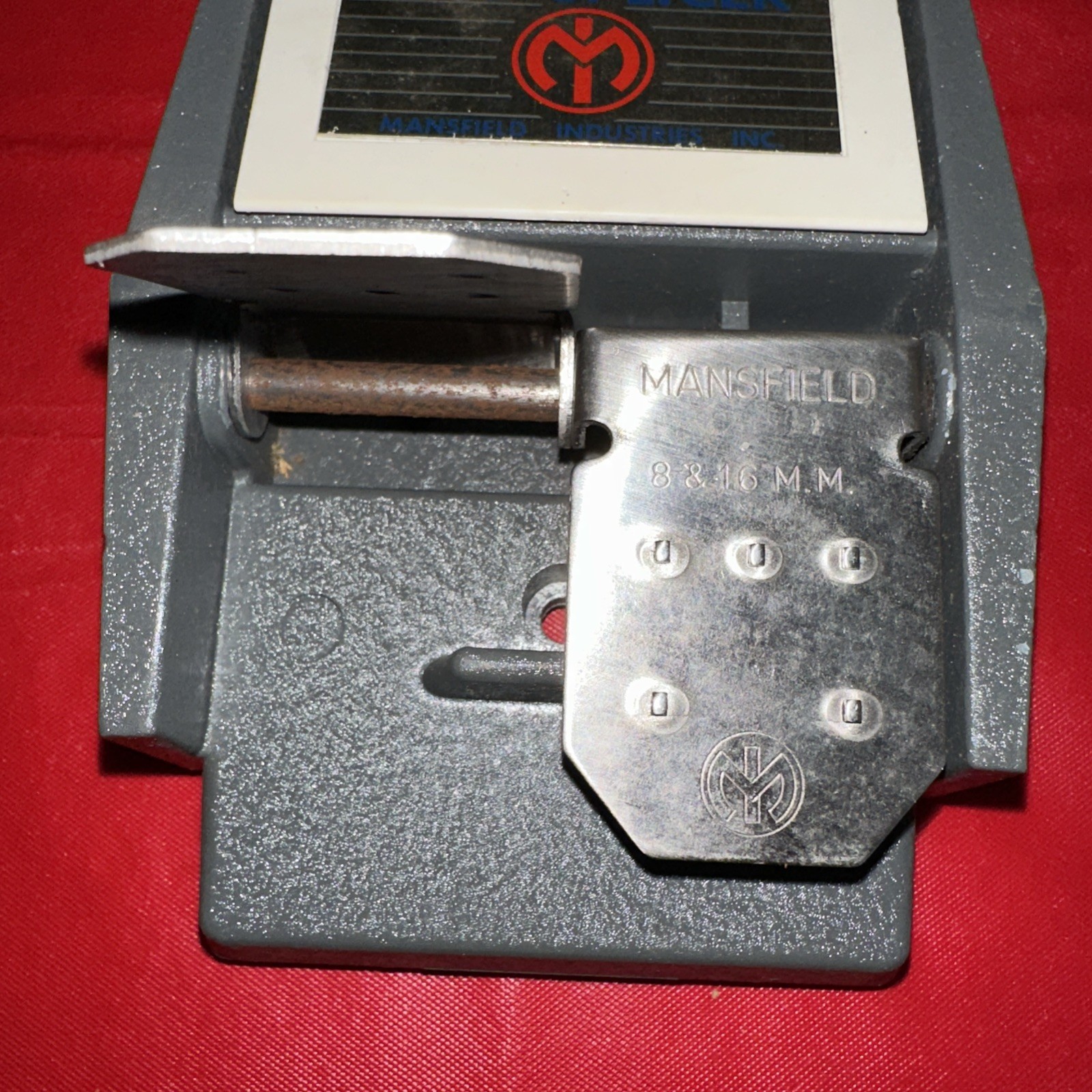 Vintage 8mm 16mm Movie Film Splicer Mansfield Chicago Illinois USA