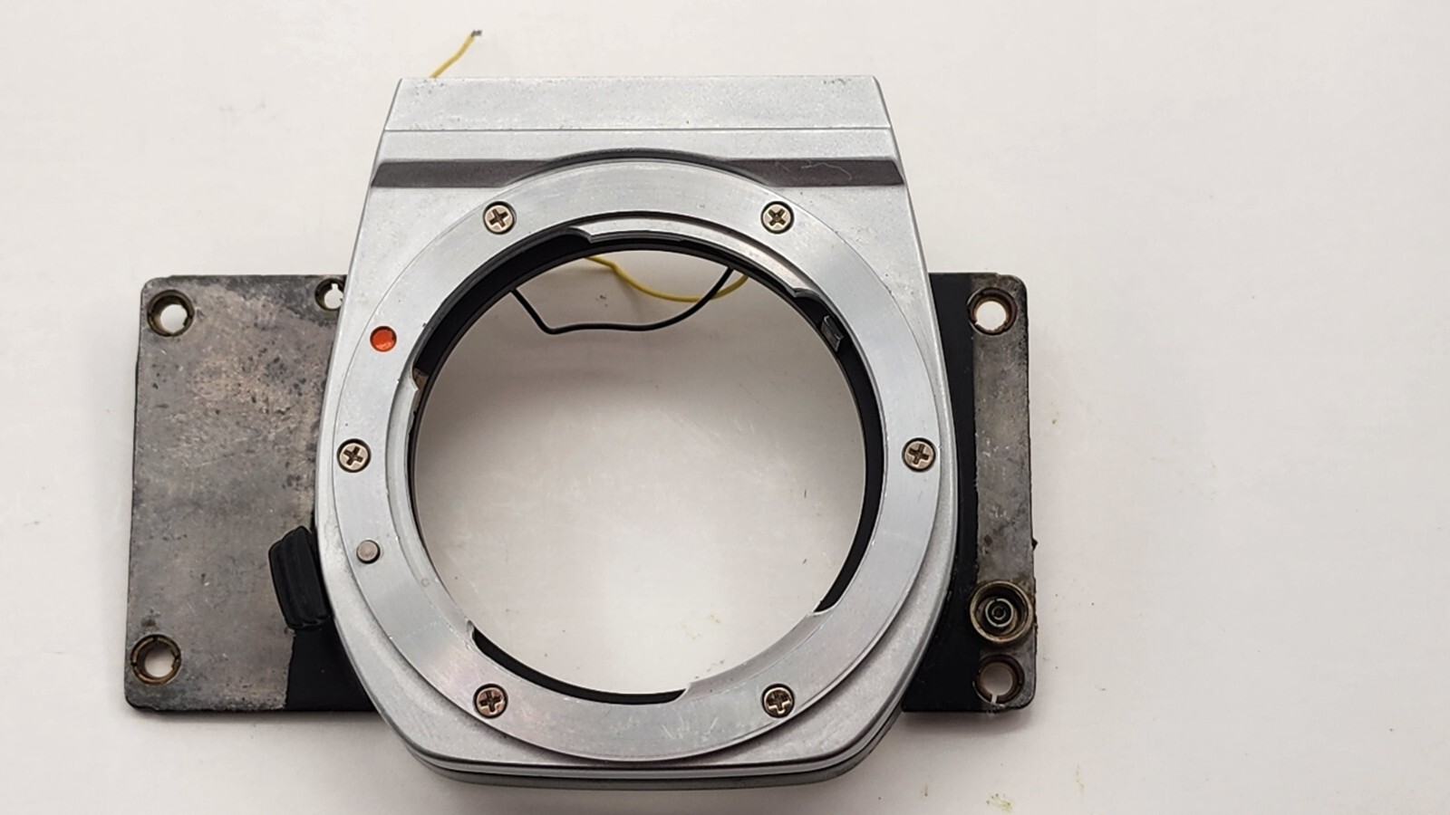 Pentax K1000 35mm SLR Camera Parts: Front Plate with Mounting Hardware