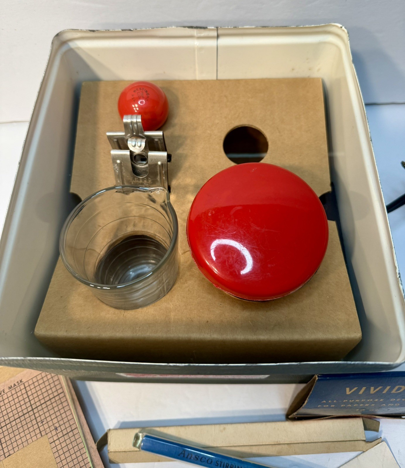 Vintage Ansco Home Developing Outfit No. 2A Tested – Works – See Description!