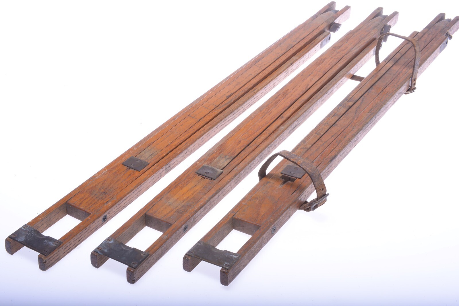 ✅ ANTIQUE WOOD TRIPOD 147CM, 57.87″ THORNTON? ROSS? LANCASTER? FIELD CAMERAS