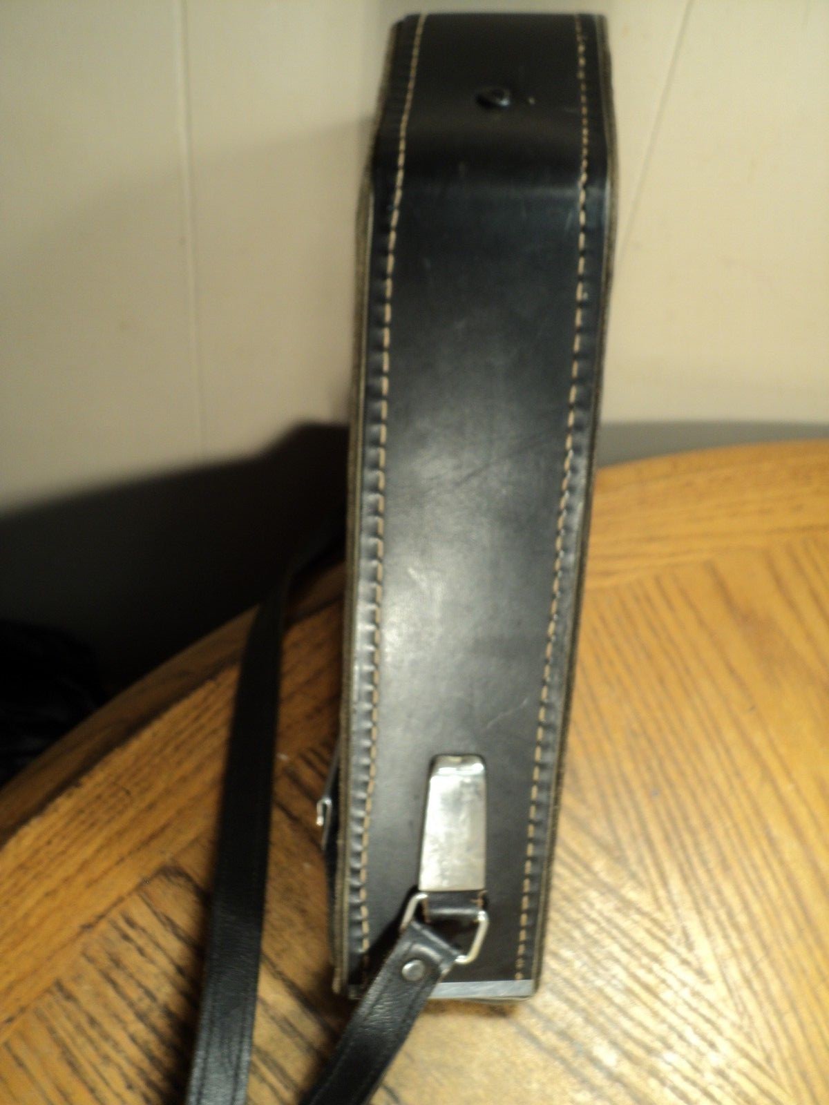 Vintage Bell & Howell Leather Camera Case w/ Strap – 13″ Tall
