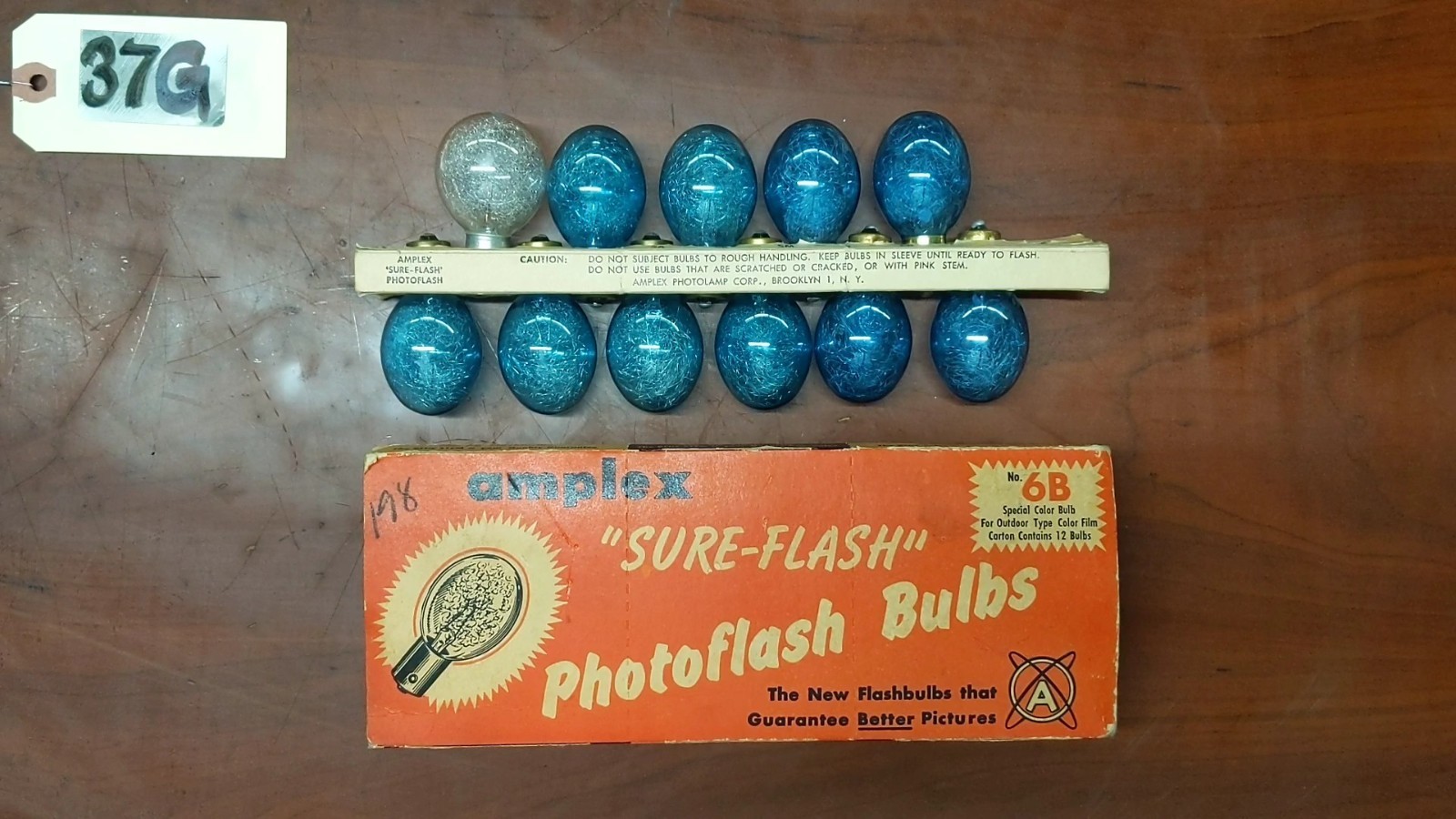 Amplex No. 6 Sychro-Sure Photo Flash Bulbs