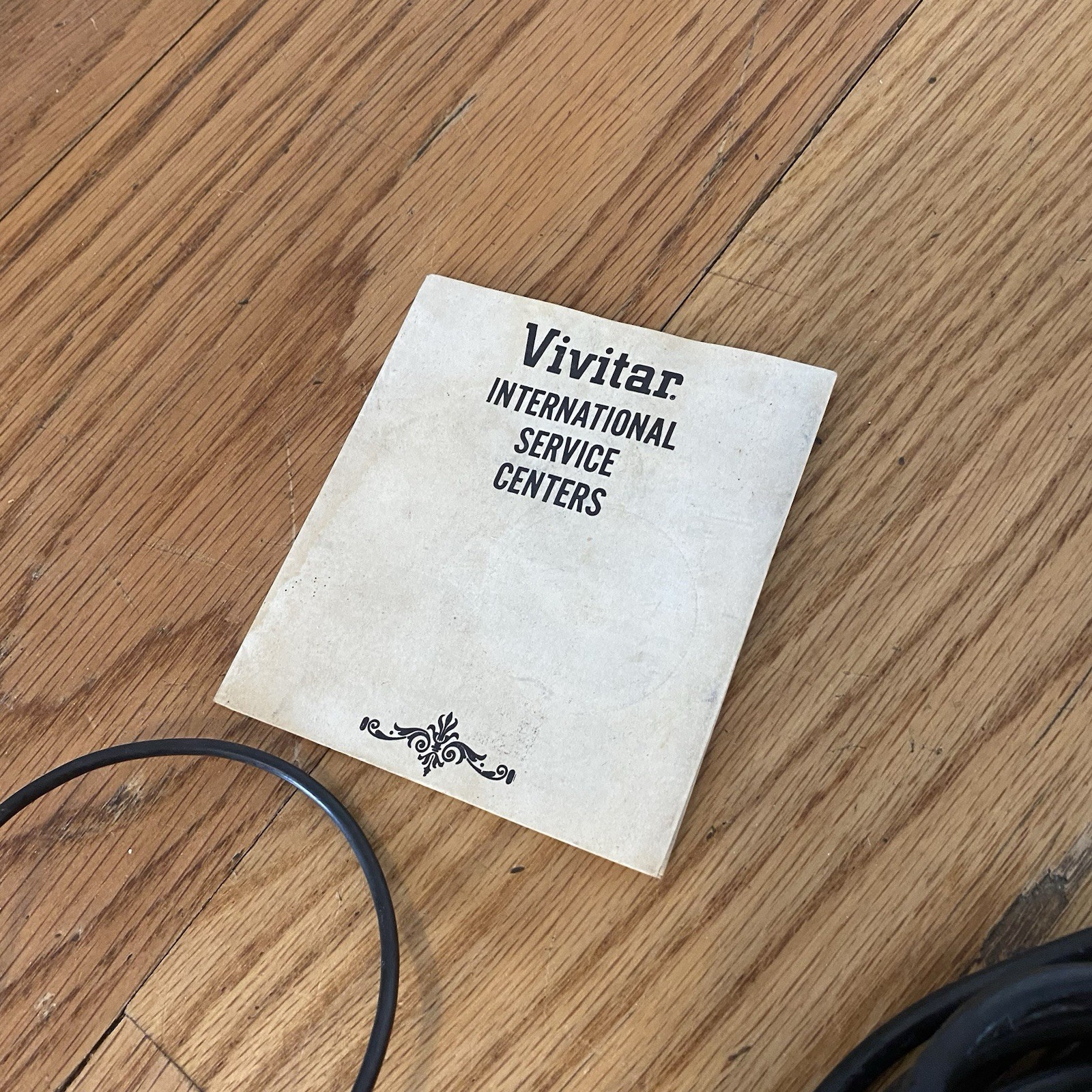 Vivitar Sensor Adapter Cord for Model 283 Auto Thyristor Flash – Made in Japan B