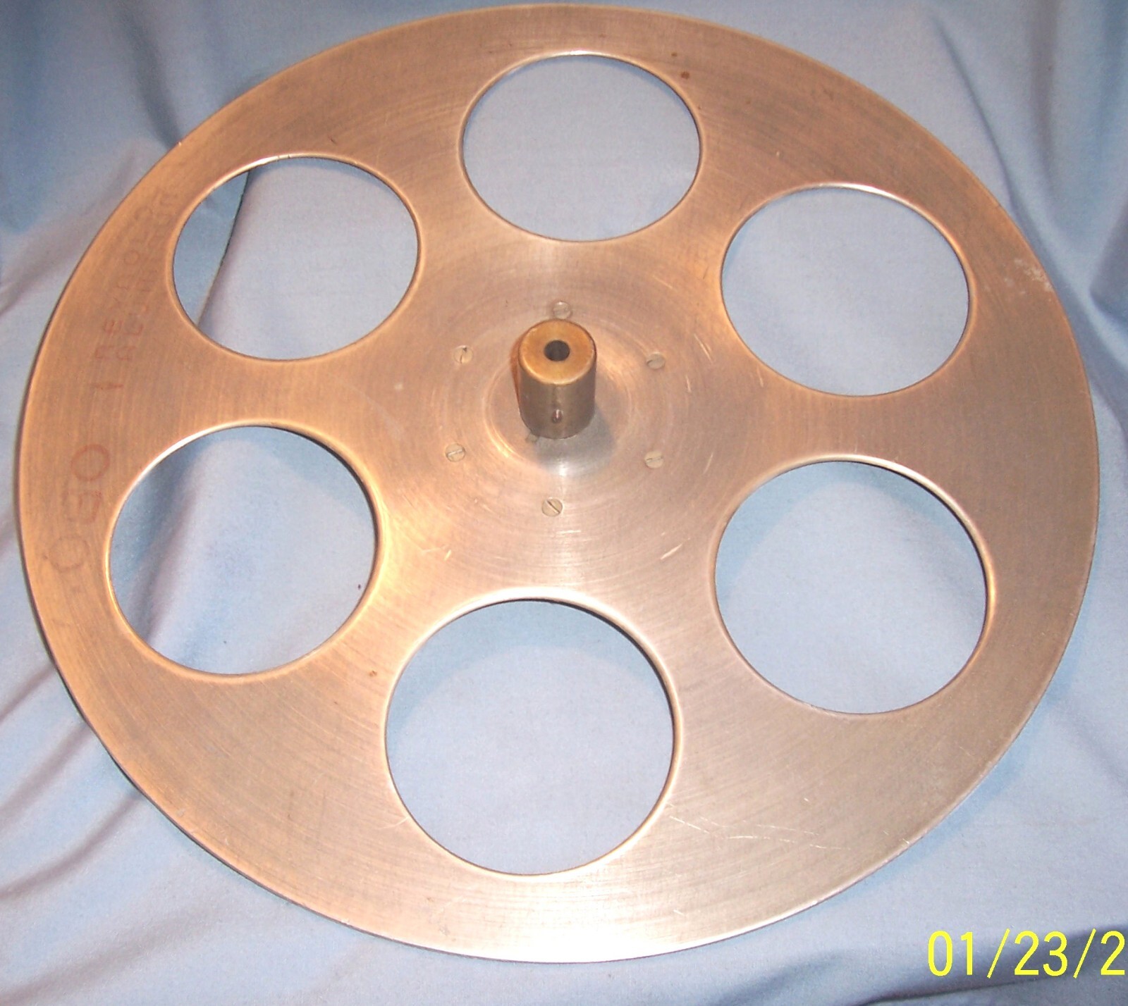 35mm Motion Picture Movie Theater Projector FILM Reel 15″ REWIND TRAILER FLANGE