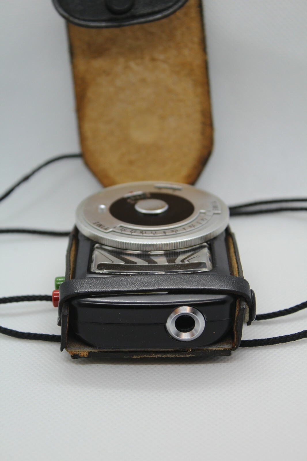 Soligor Selector CdS Light Meter with Leather Case Vintage Works