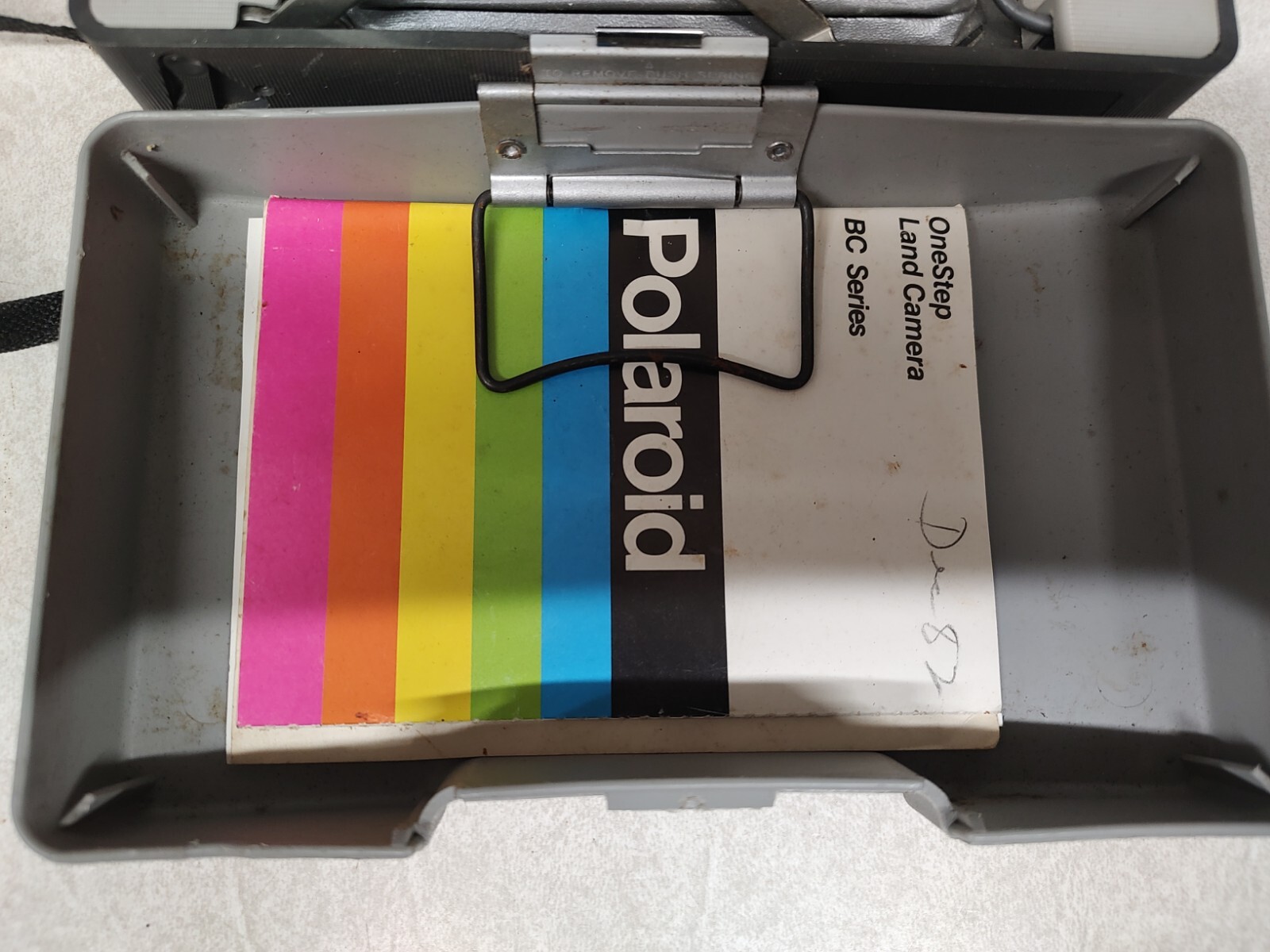 Vintage Polaroid Automatic 104 Instant Film Land Camera untested