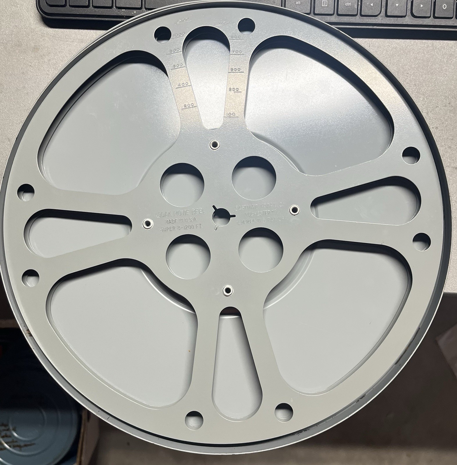 Kodak Super 8 Film 1200ft Reel And Canister
