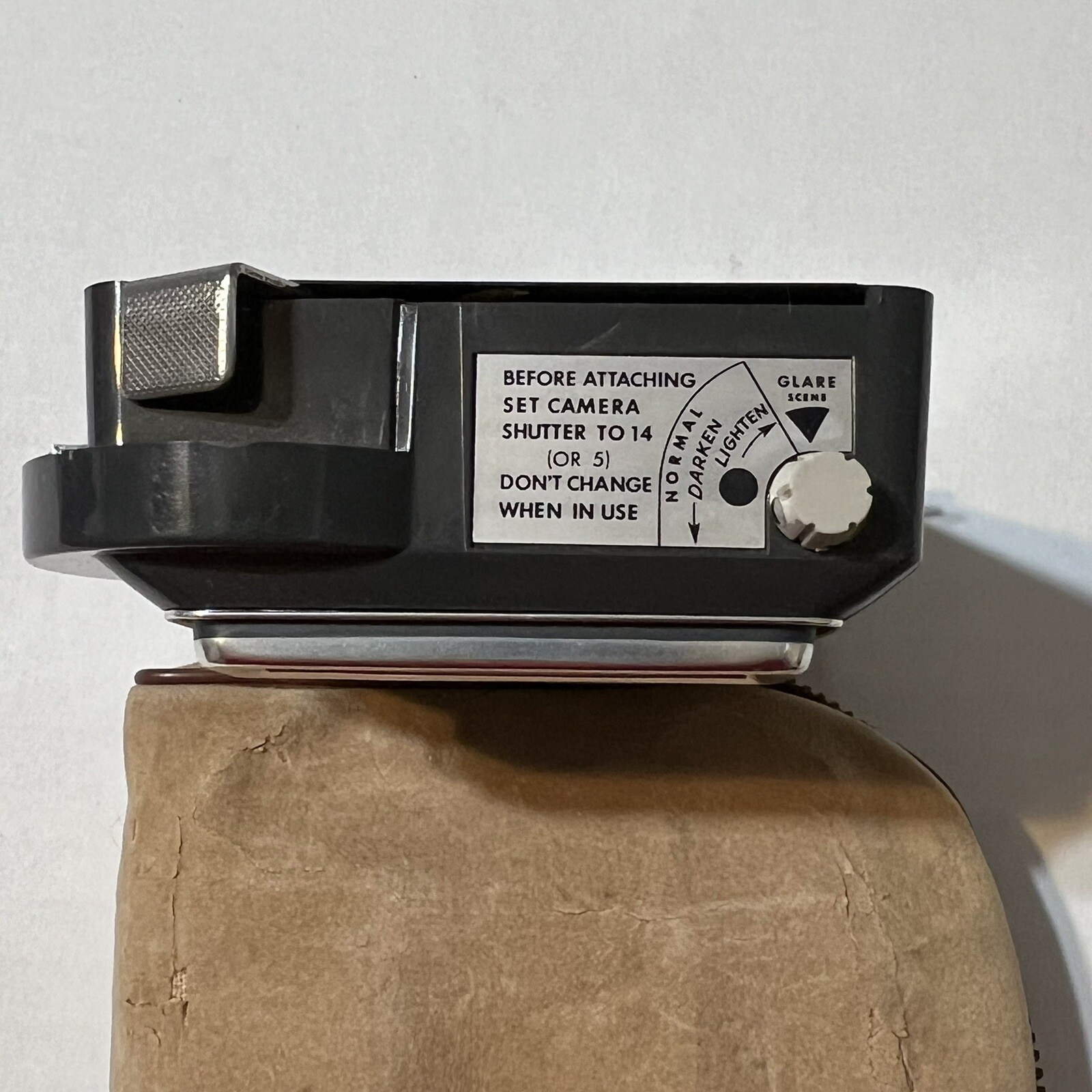 VINTAGE Camera Accessory Polaroid PhotoElectric Shutter Untested Case