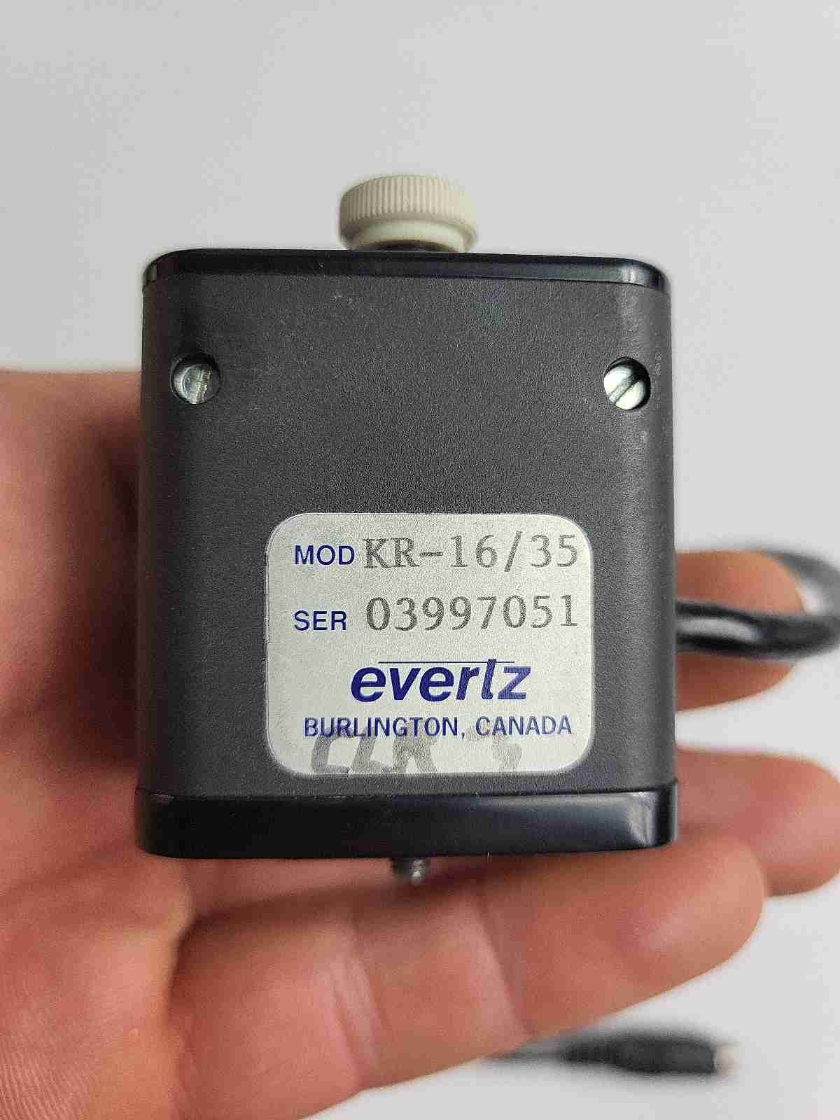 Evertz KR-16/35 16mm Or 35mm Motion Picture Film Reader Used