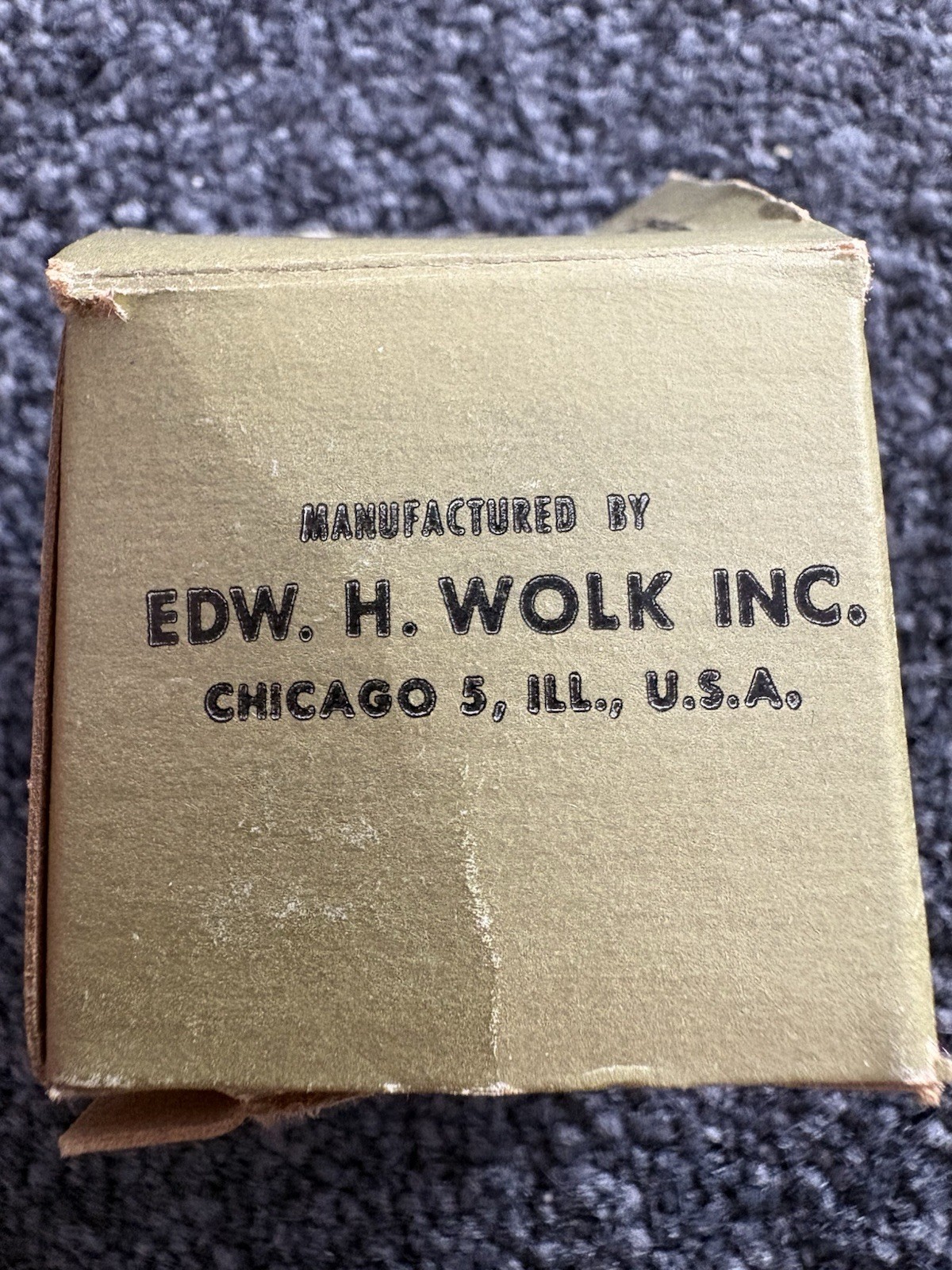 PRECISION EDW.H.WOLK PART – GR 68 GEAR – NEW