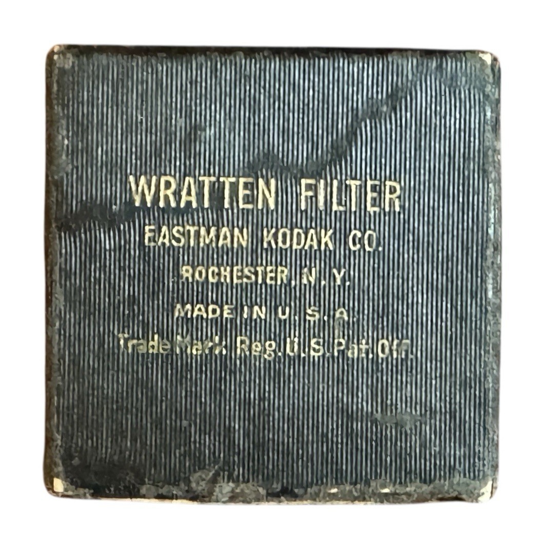 Vintage Eastman Kodak Wratten Filter Red w/Box