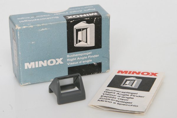 Minox Right Angle Finder for submini camera with original box