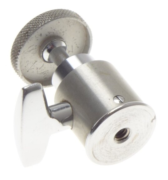 NICKEL BALL HEAD LEITZ WETZLAR TRIPOD LEVEL MOUNT FITS LEICA M CAMERAS M3, M6 M2