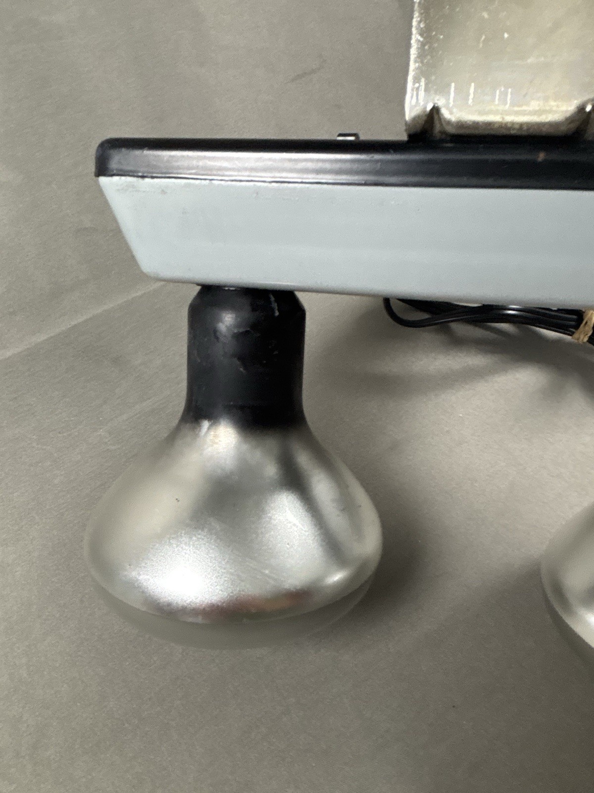 Vintage MOV-E-LITE Handle With 2 Lights Tested Works Acme Lite