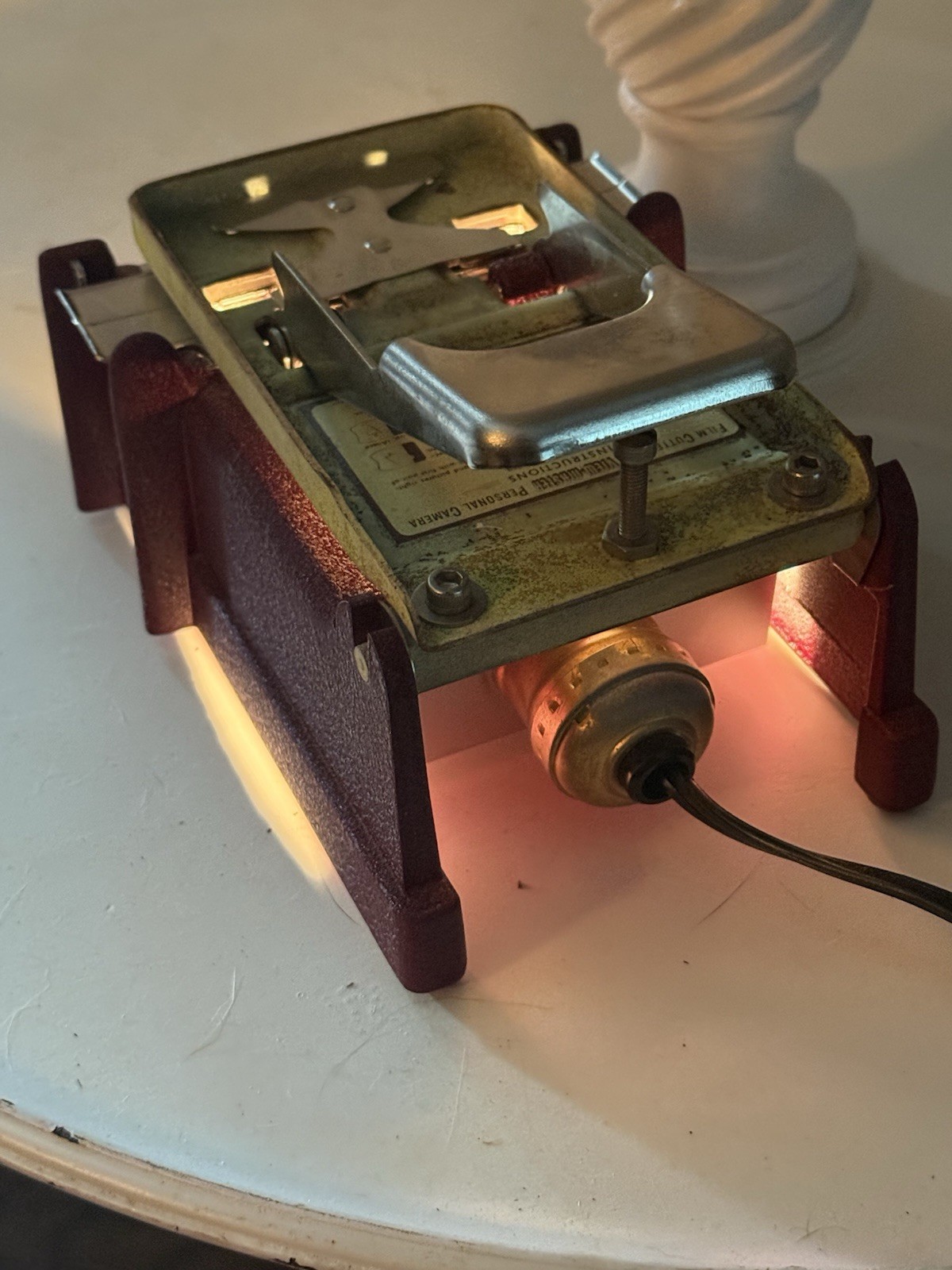 Vintage 1952 Sawyer’s View-Master Personal Film Cutter Model A Box Manual Works