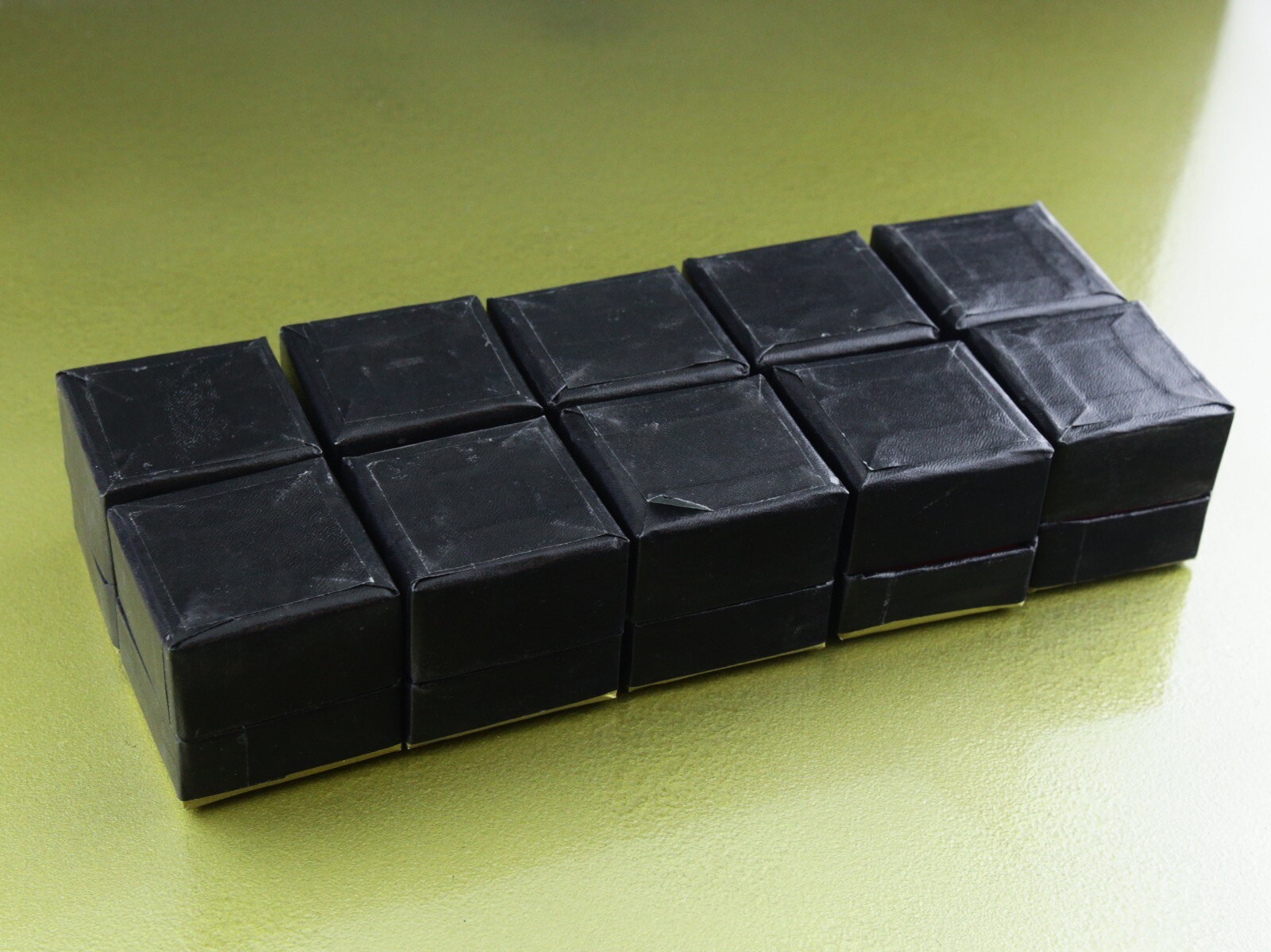 10x empty BOX KINOPTIK 5x5x5 cm / 2x2x2 inch, only BOX packing wrapp 16 mm ☆☆☆☆