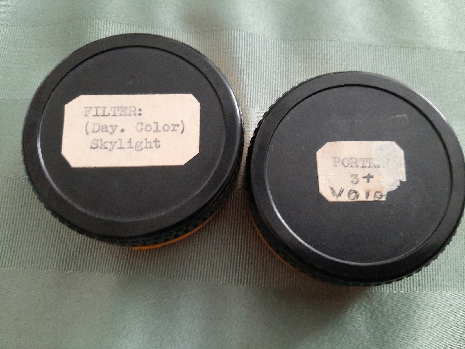 Vintage Kodak VI Porta Lens 3+ And VI Skylight Filter With Cases