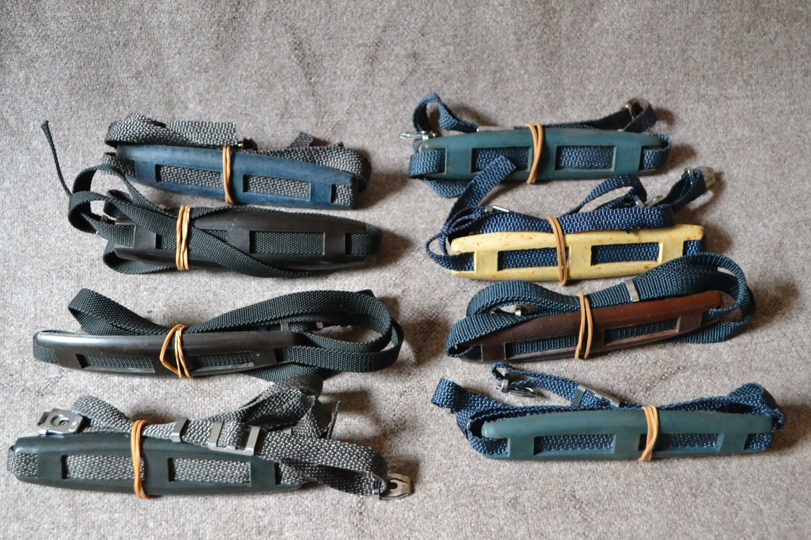 Original neck strap with fasteners for Kiev-6 60 shoulder pad medium format 1 ps
