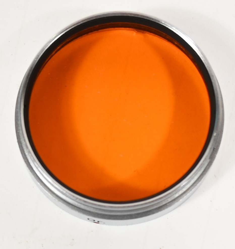 Vintage E. Leitz Wetzlar Leica XOOZY Orange Filter for 50mm f/1.5 Summarit Lens