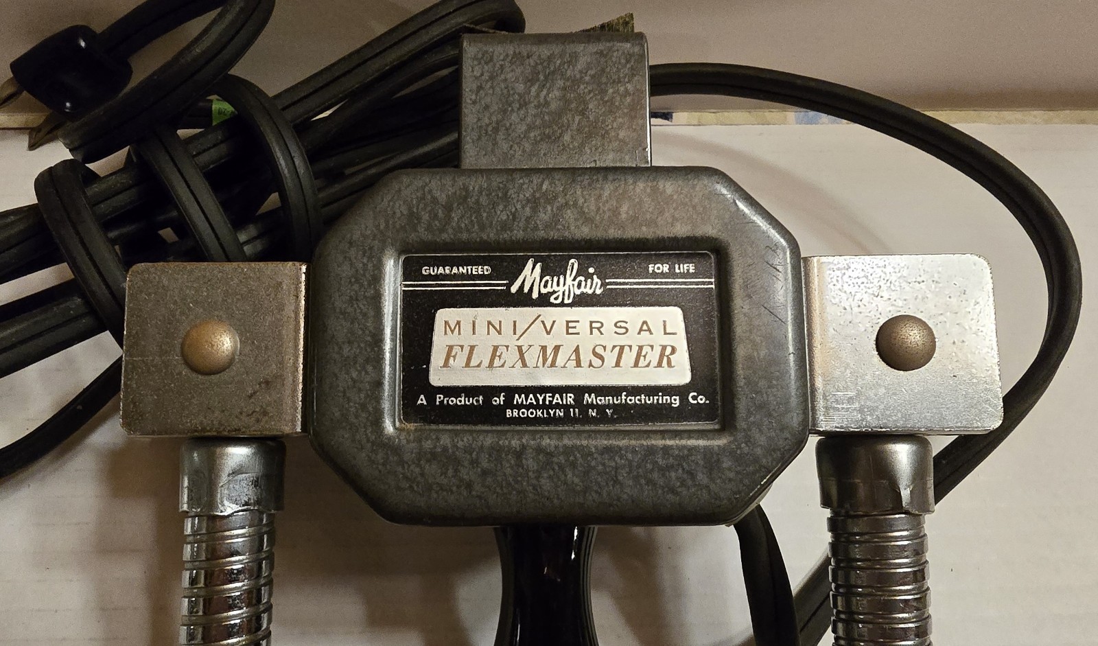 Vintage Mayfair Mini/Versal Flexmaster 4 Light Holder With Mayfair Carry Case