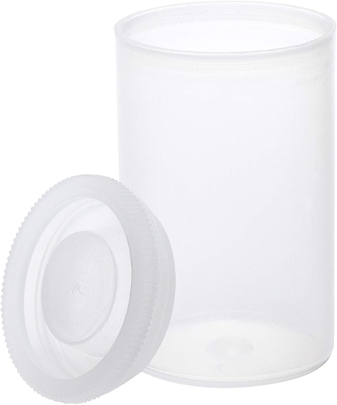 Film Canisters with Caps 35 Mm Empty Camera Reel Storage Containers Case Plastic