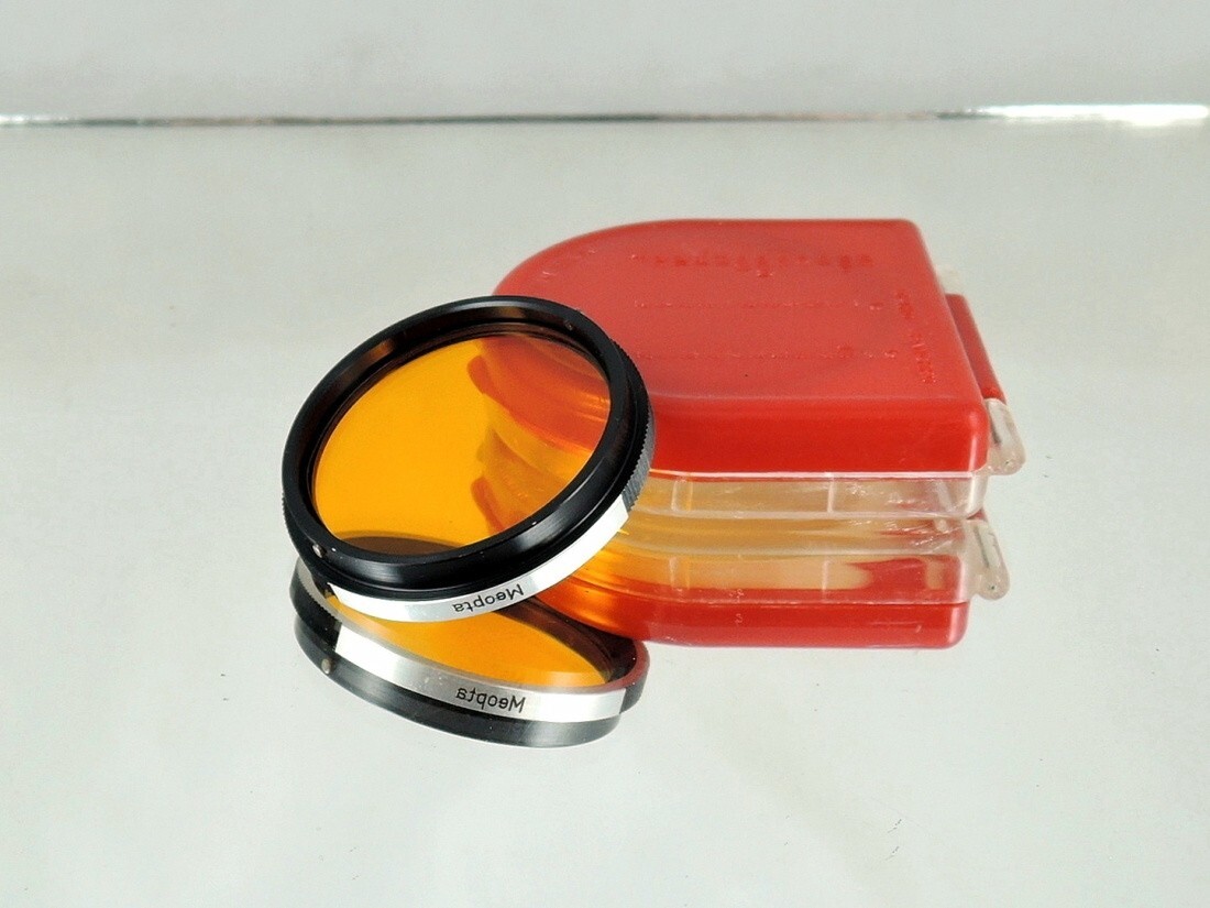 Flexaret G3 B36 Color Filter MEOPTA Genuine Accessories Bayonet Orange TOP