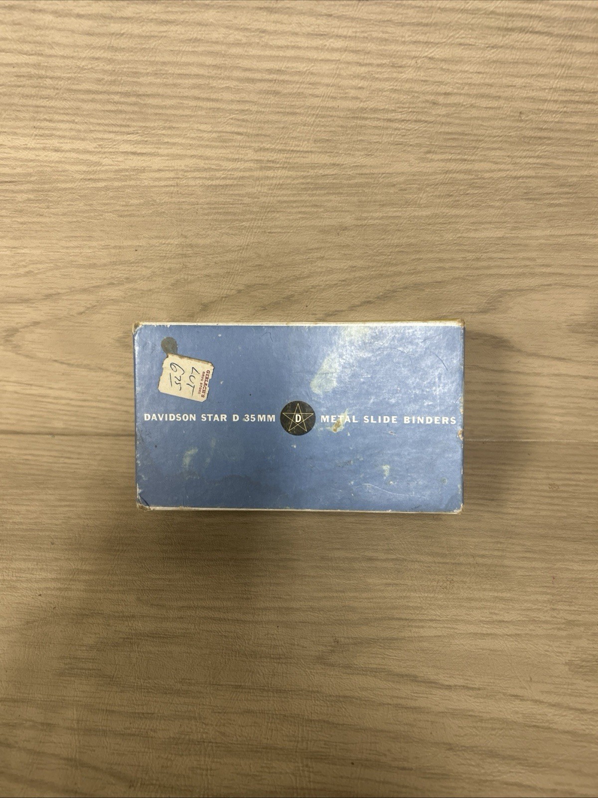 Vtg Davidson Star D Metal Slide Binders 2×2” 35mm Slides / Glass Slides ReUsable