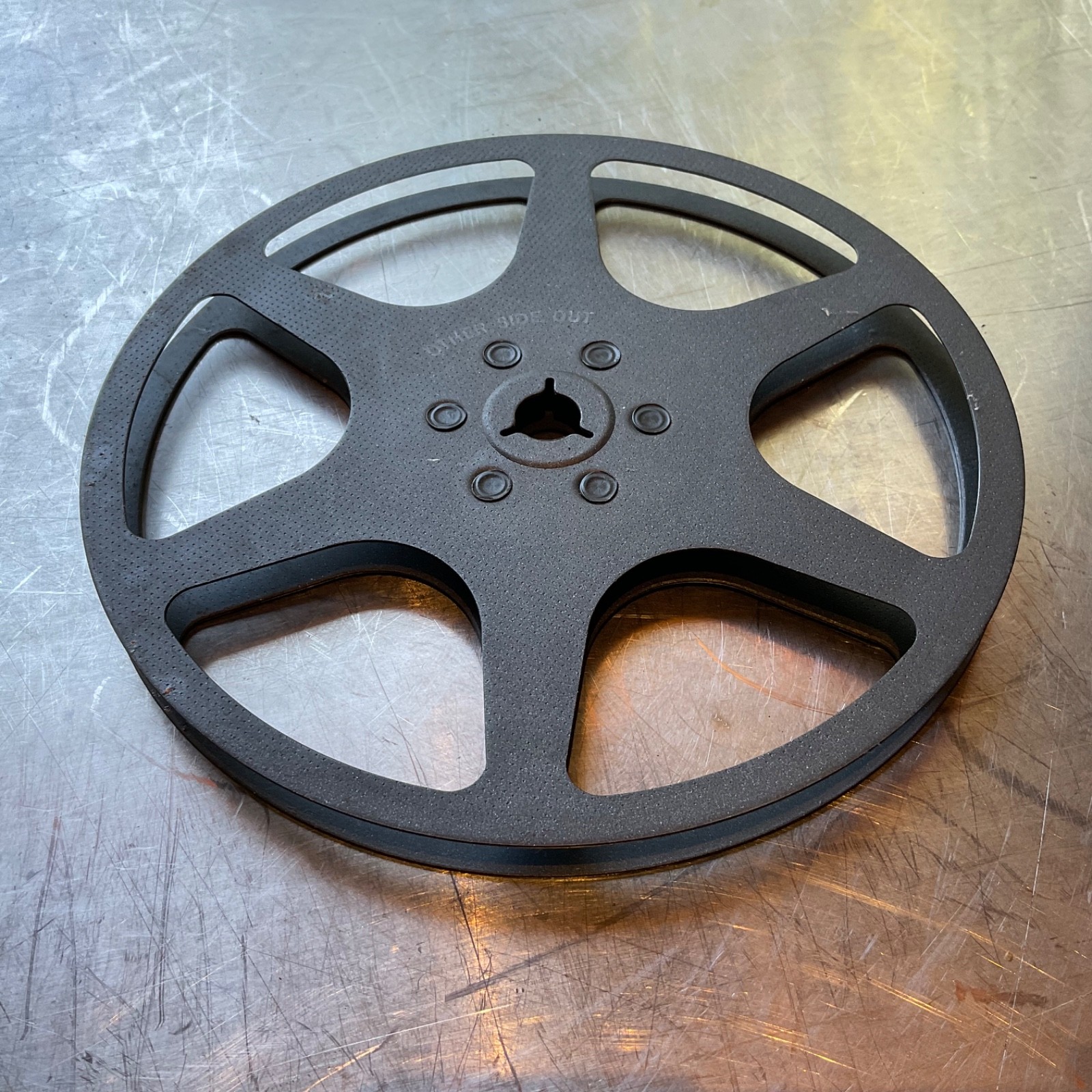 Eastman KODAK co. Super 8 Movie Projector Film Take-Up Reel 400 ft, 7″ METAL USA
