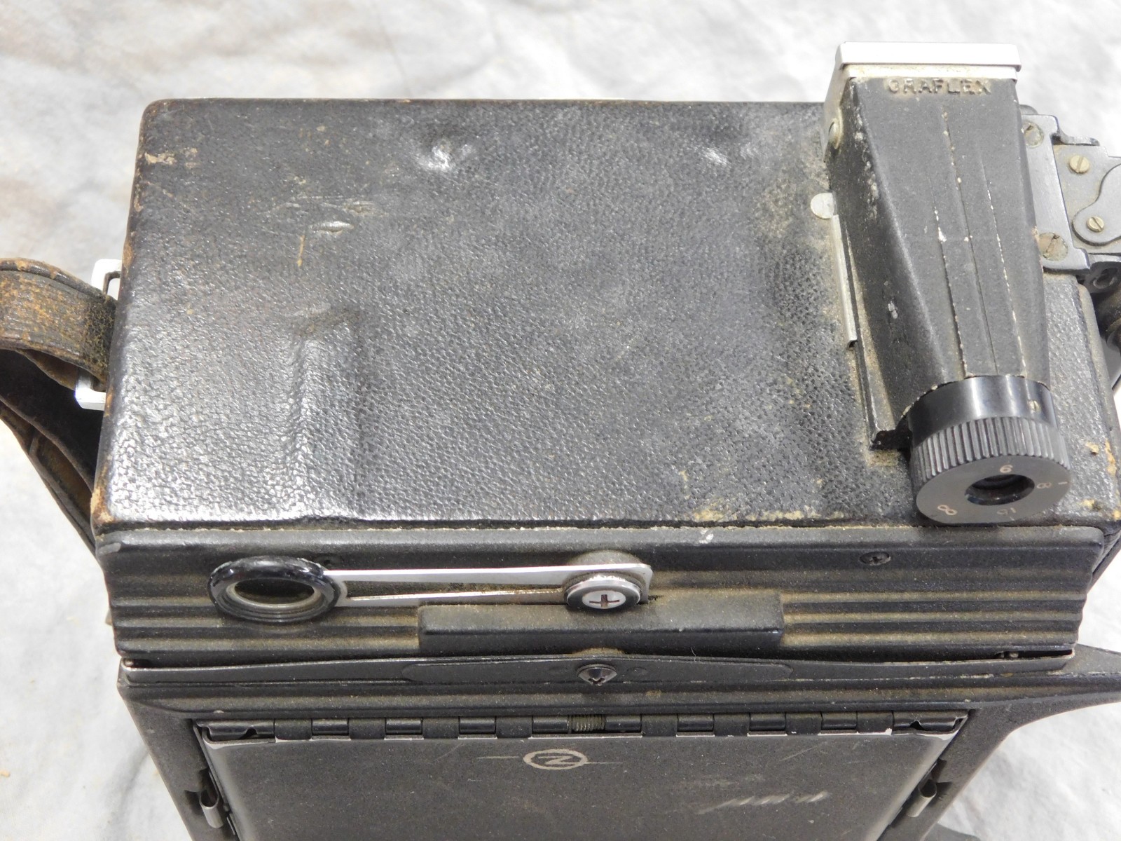 Vintage Pacemaker Speed Graphic 4×5 w/ 203mm f/7.5 Graflex Optar READ!