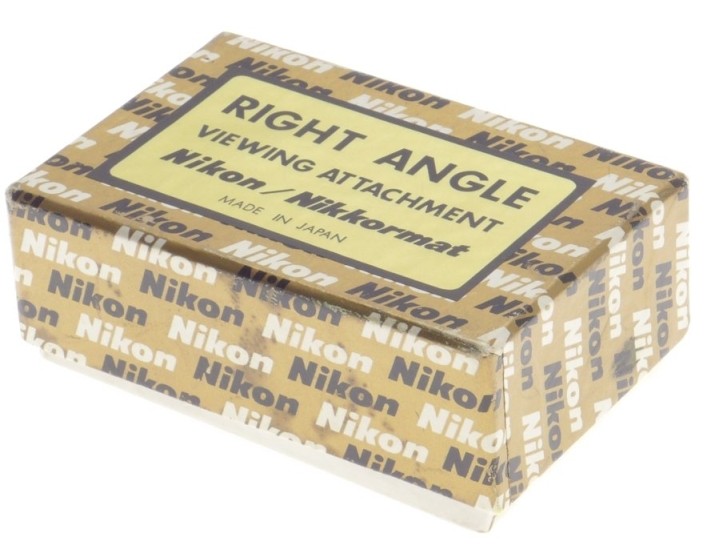 RIGHT ANGLE NIKON VIEWING ATTACHMENT NIKKORMAT SLR VINTAGE FILM CAMERAS BOX MINT