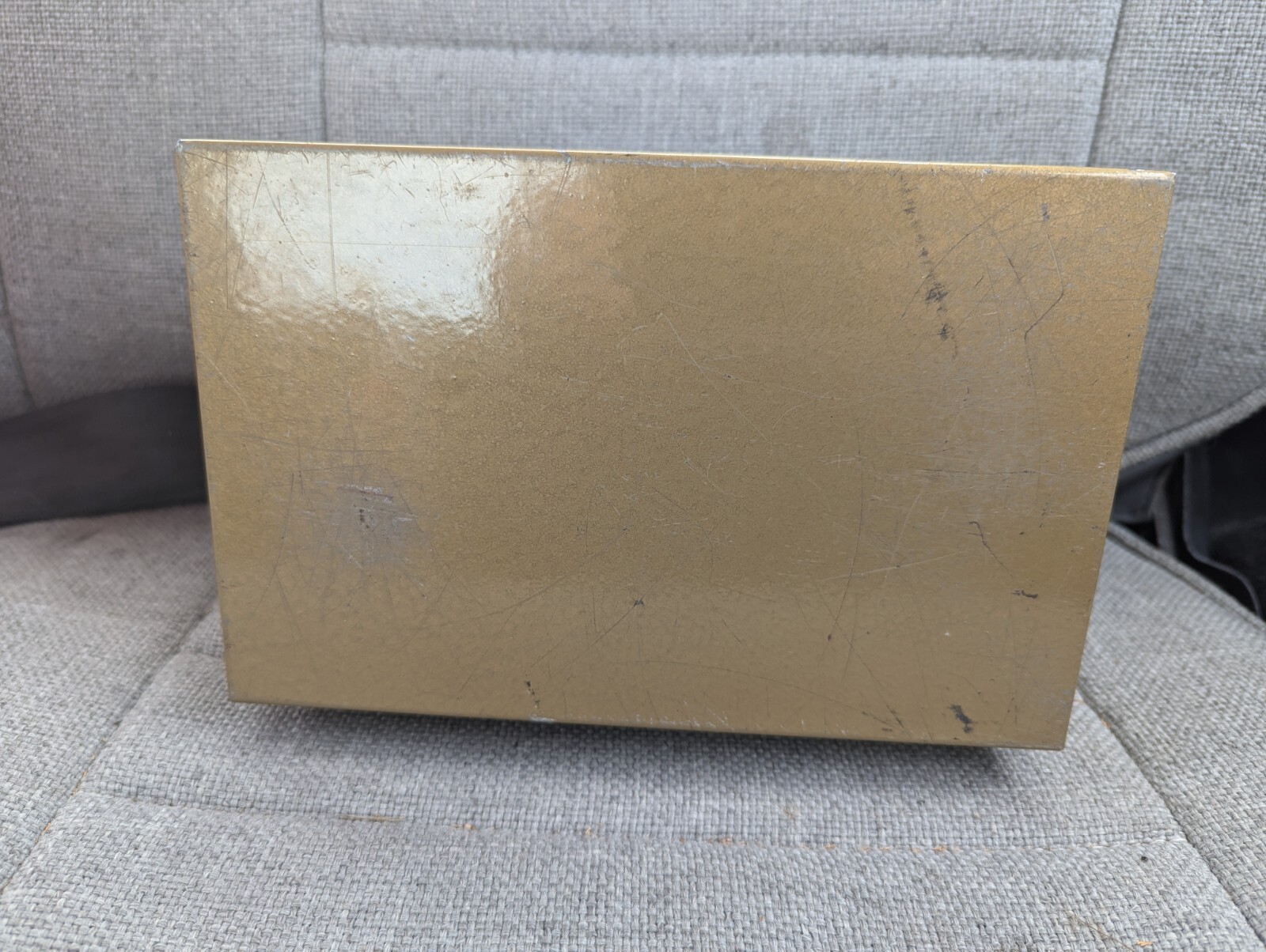 VINTAGE LOGAN METAL 8MM REEL-TO-REEL FILM CABINET CASE 12-REEL