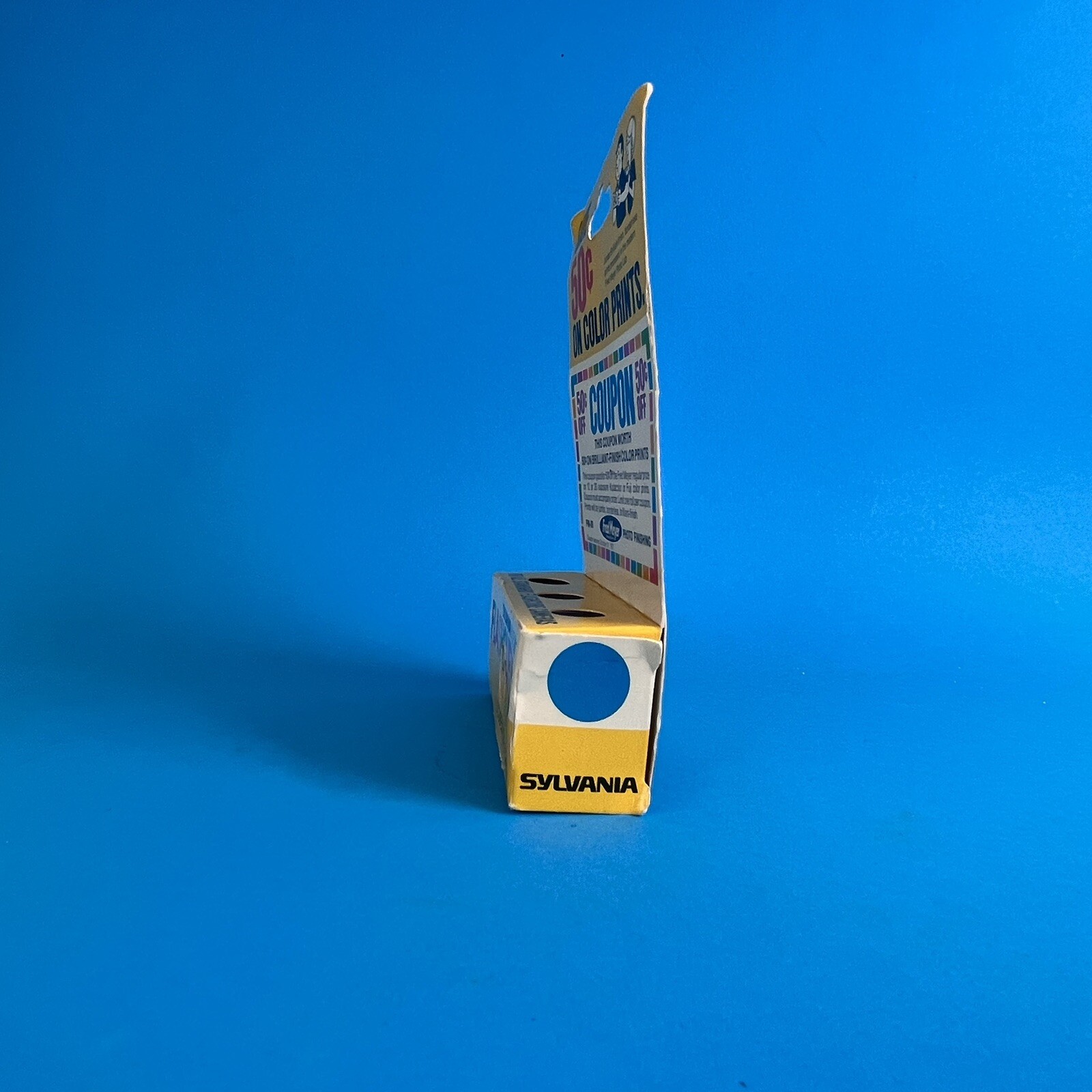 Sylvania Blue Dot Flashcubes NOS 3 Pack Unused For Use Or For Movie Prop