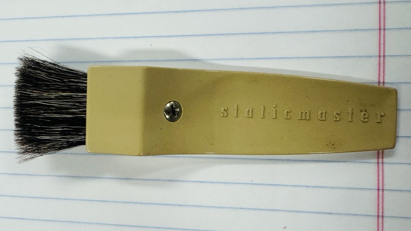 Staticmaster Polonium Brush for Photo Negatives or Phonograph Records #1C200