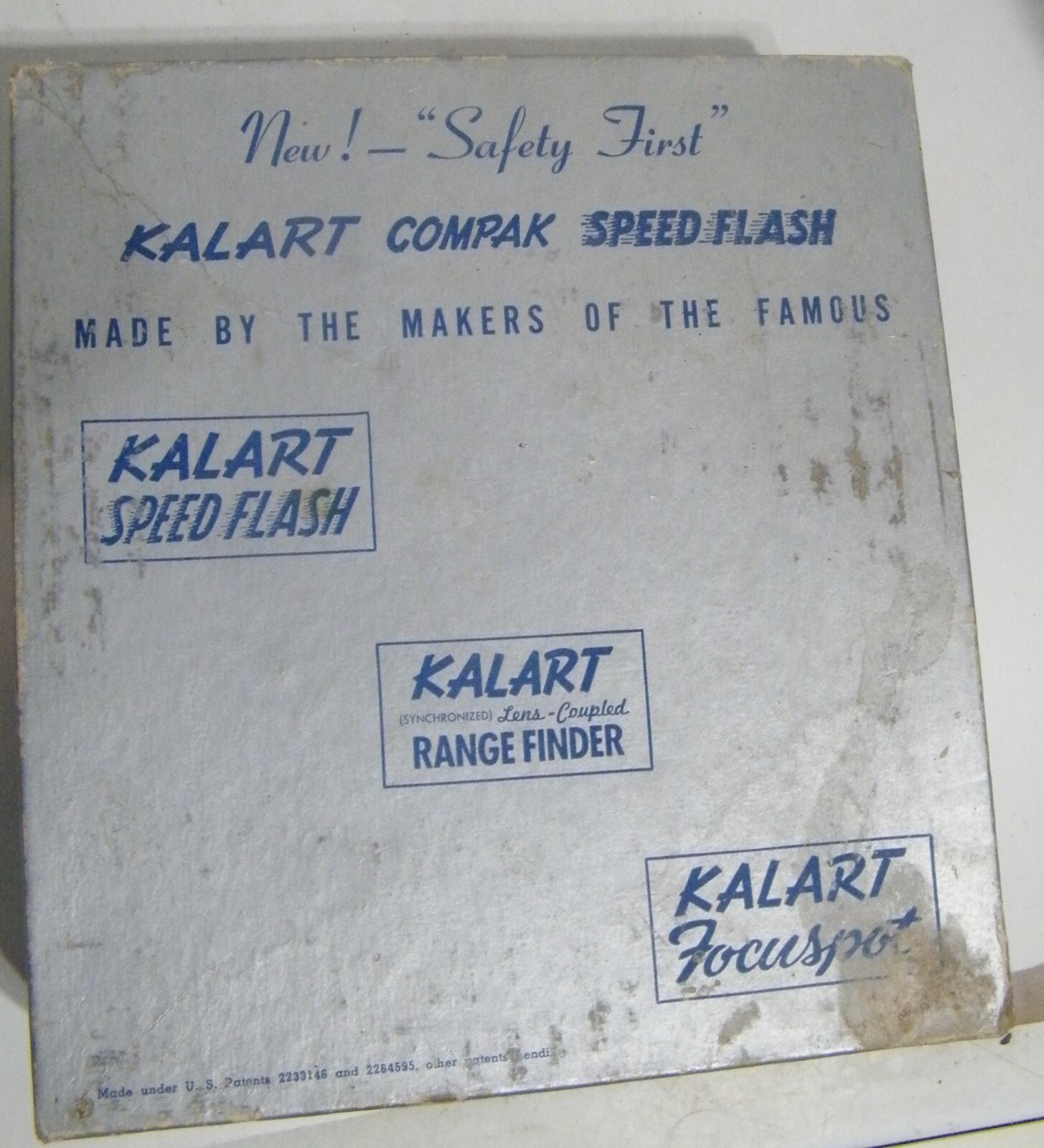 Vintage Kalart “Safety First” Speed Flash IOB