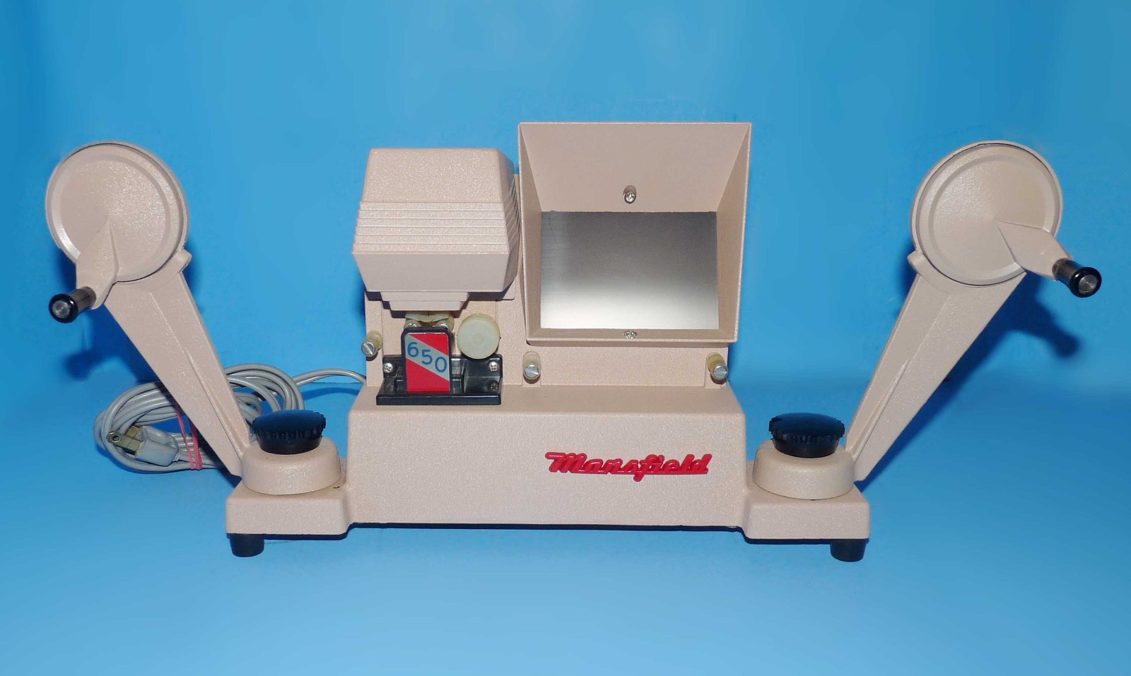 MCM Mansfield Fairfield 8mm Film Editor w Box Model 650 Tested