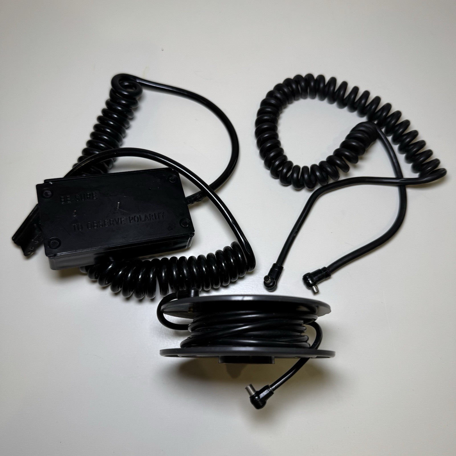 Vintage Ultrablitz Bauer E200-E251 Flash Unit + WATA Extension & Sync Cord Dual