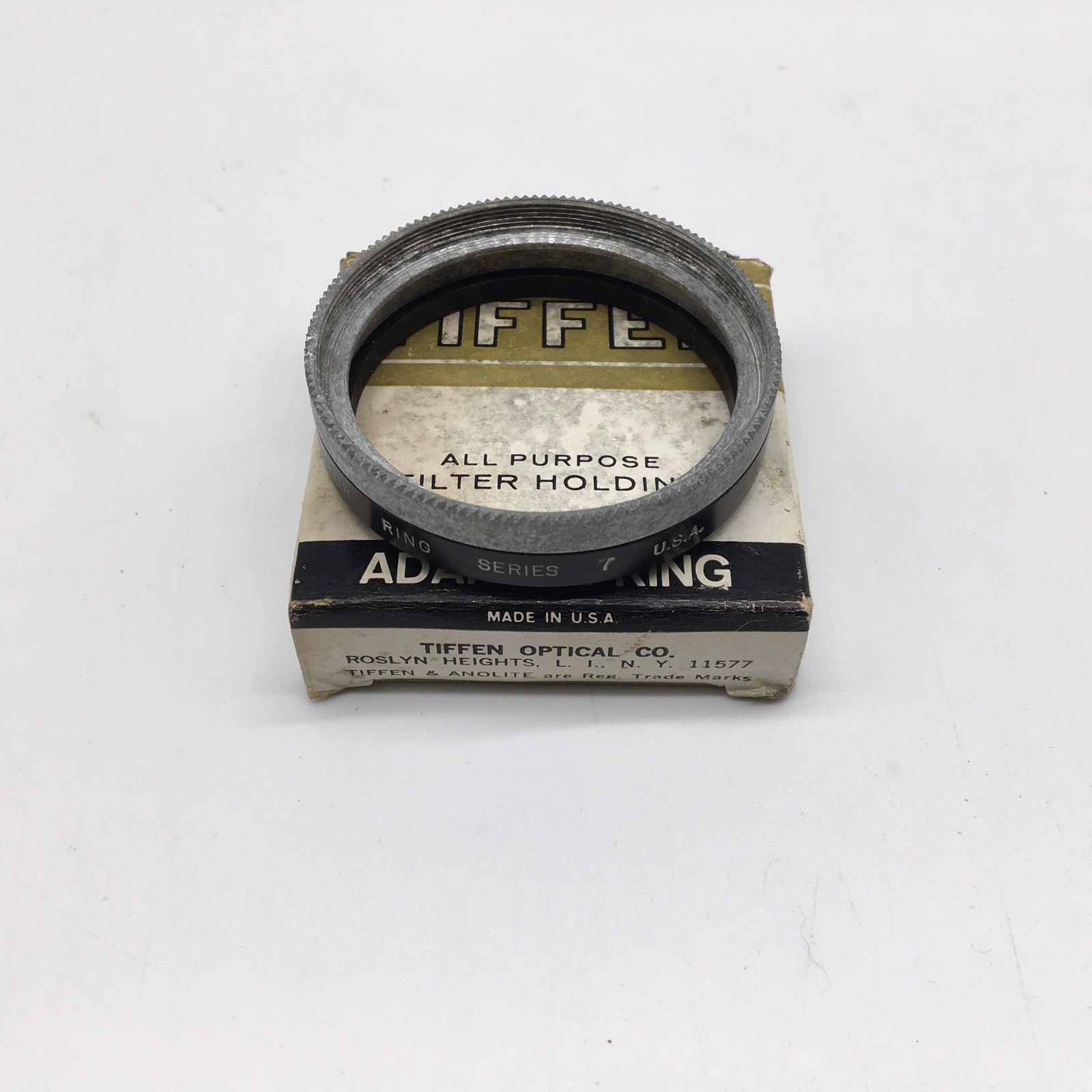 Tiffen Series #7 Adapter Ring 52 M 7 Camera Lens Vintage