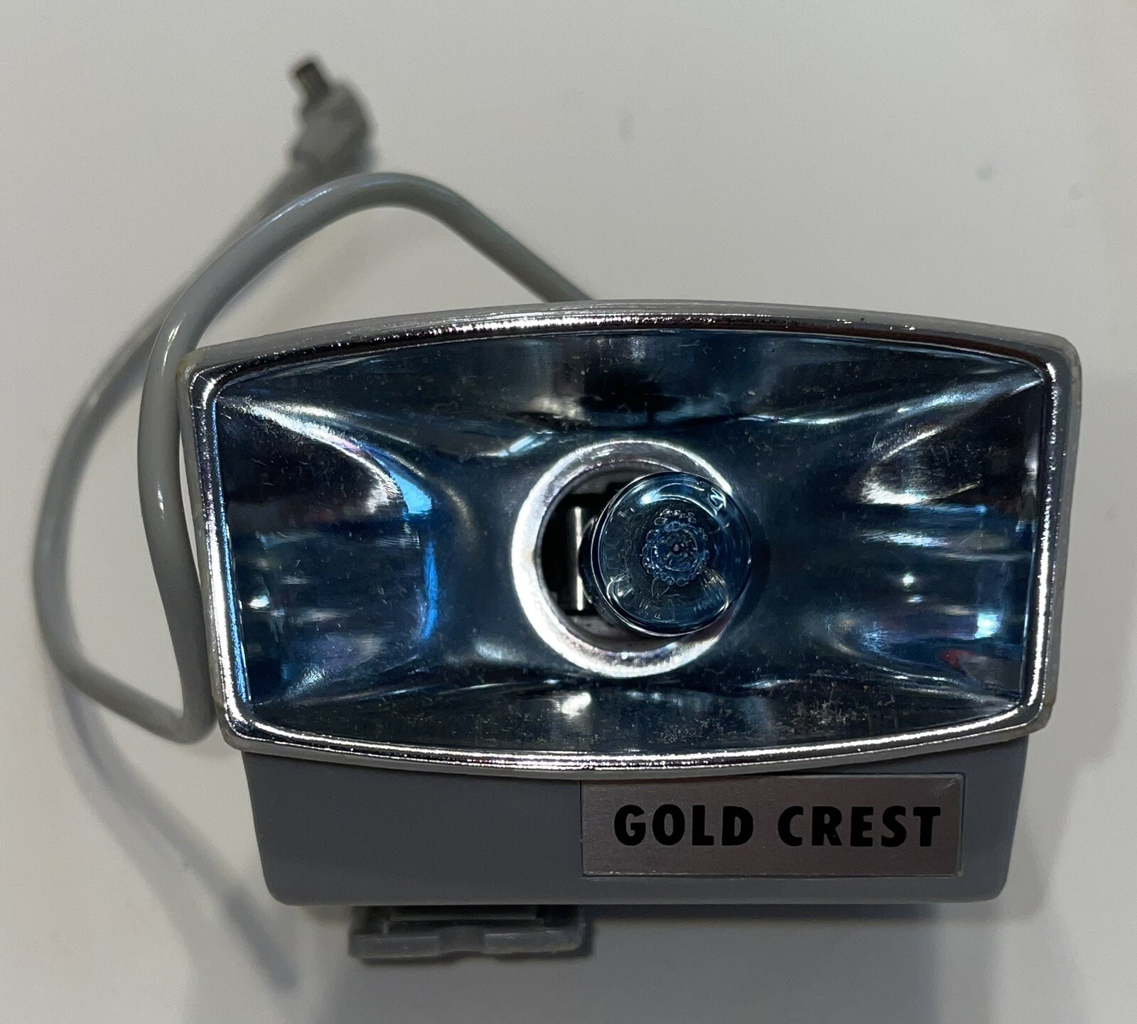 Vintage Gold Crest Camera Flash Attachment – From Japan – Comes With Case.