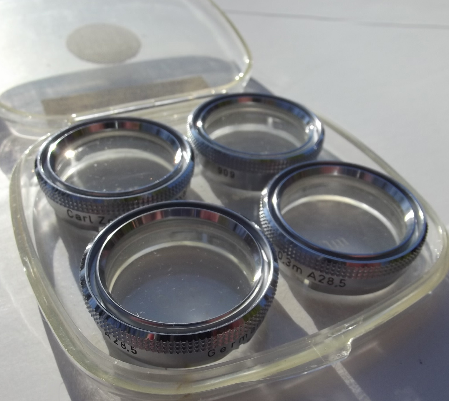 Mixed Lot of 12 – Lens Filters, Shade – Kodak, Tiffen, Bell & Howell, Omnicolor