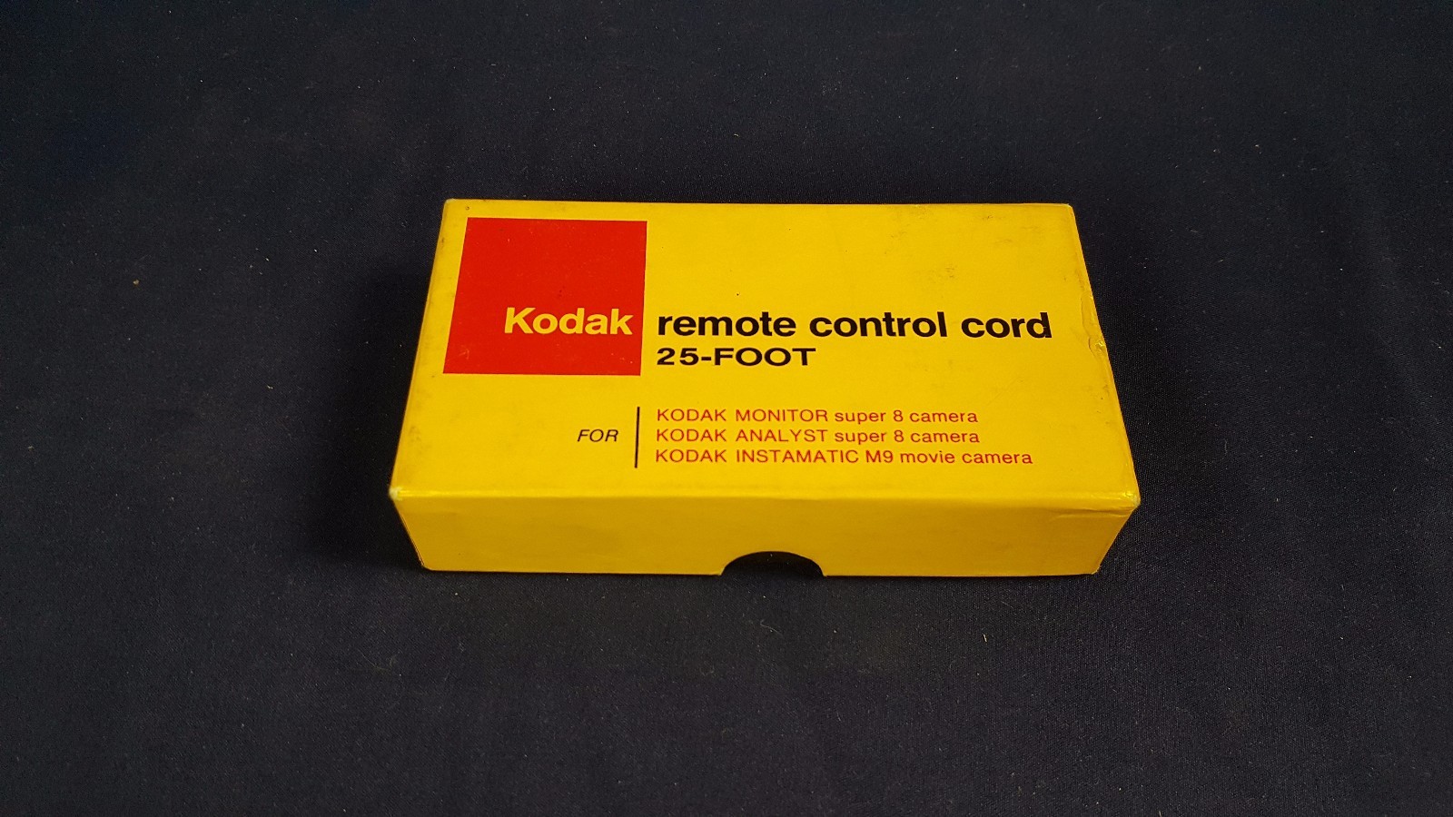 Vintage Kodak Remote Control Cord 25 Foot D351 CAT 147 5763 Original Box NOS